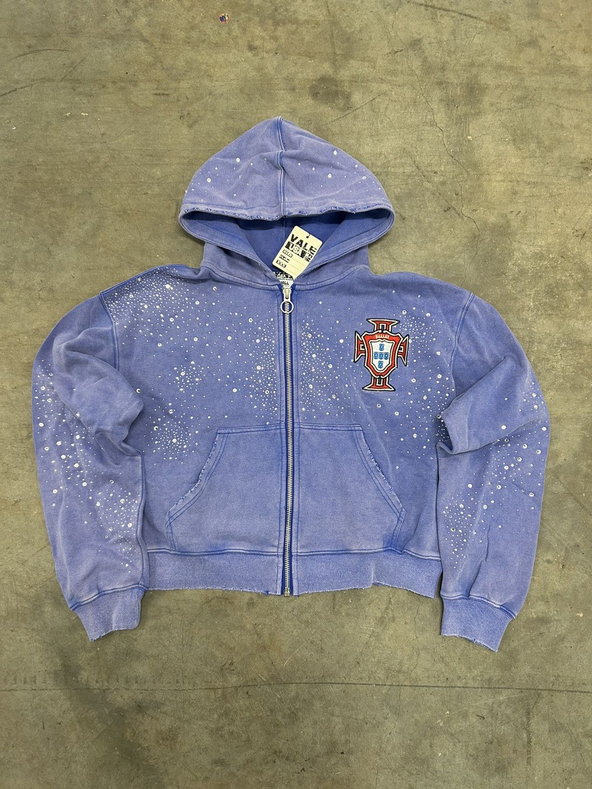 Vale VALE FOREVER “DREAMS” ZIP-UP HOODIE - SIZE LARGE