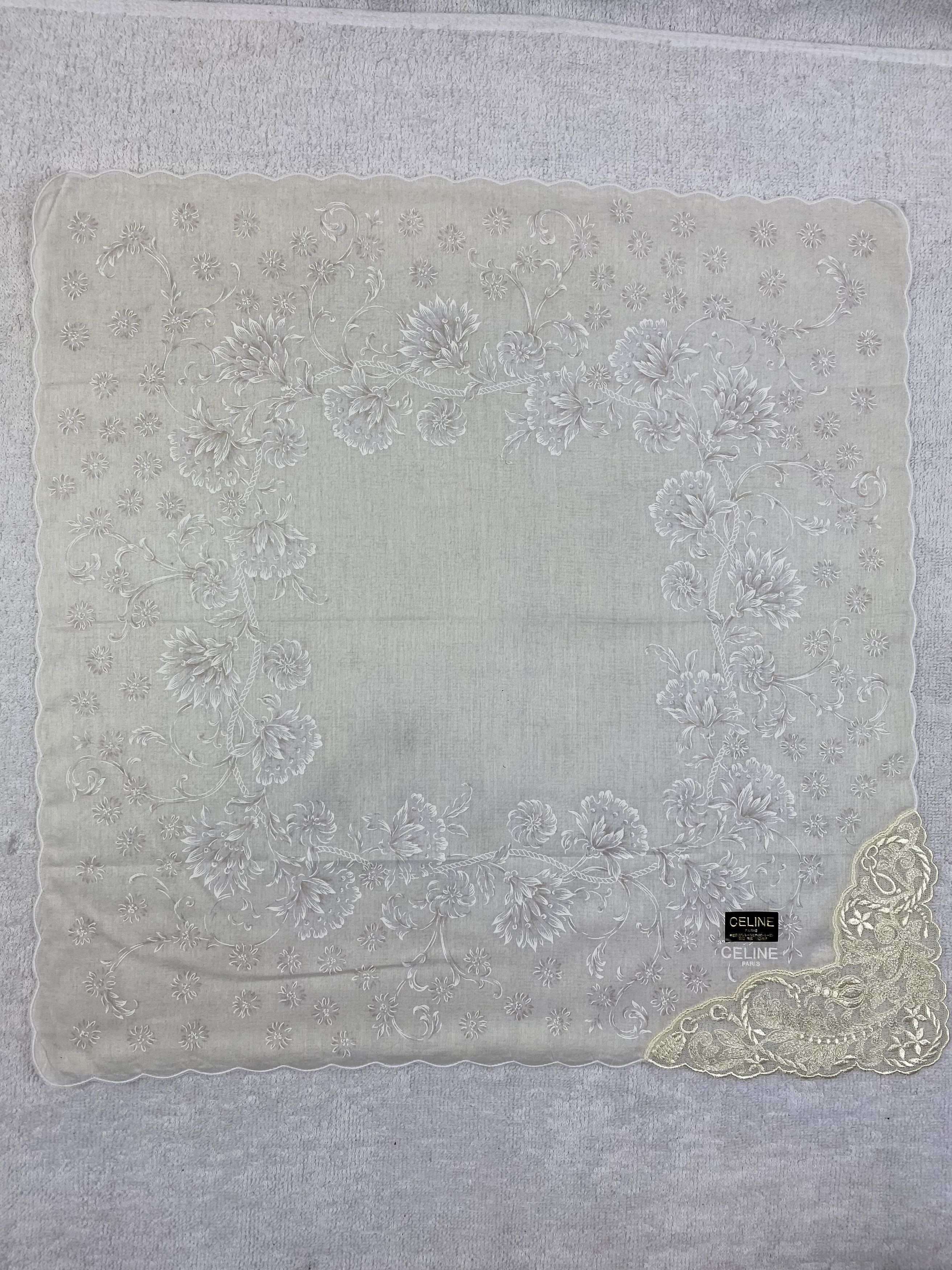Celine Celine Bandana / Handkerchief / Neckerchief Size ONE SIZE - 3 Thumbnail