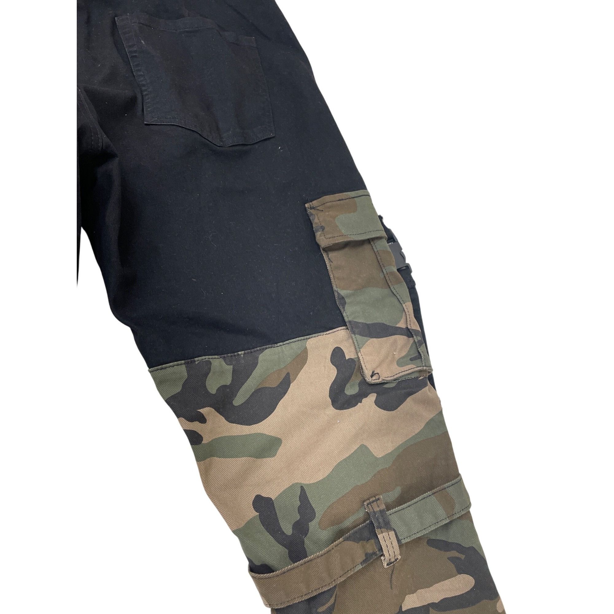 Other Kloud 9 Mens Black Camo Cargo Jeans Pants Size 40x32 SKU 854 Size US 40 / EU 56 - 14 Thumbnail