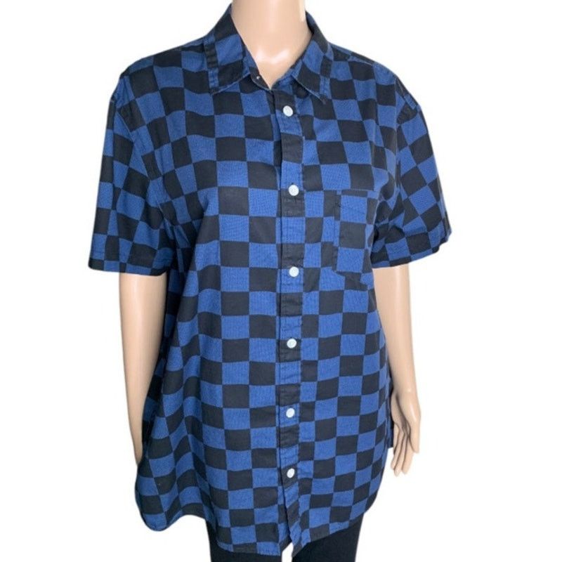 Urban Pipeline Urban Pipeline Mens Large Shirt Casual Button Down Checkered Size US L / EU 52-54 / 3 - 8 Thumbnail