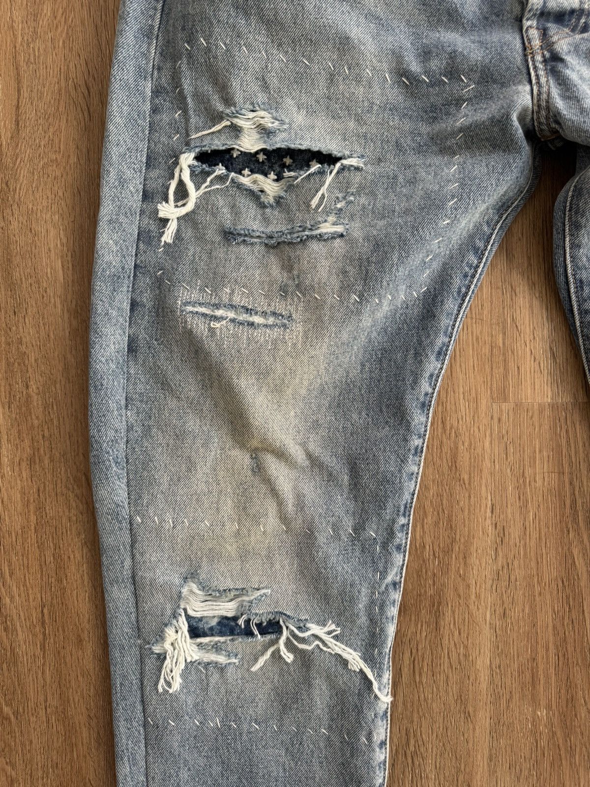 Levi's 501 Original Fit Selvedge Size US 35 - 5 Thumbnail