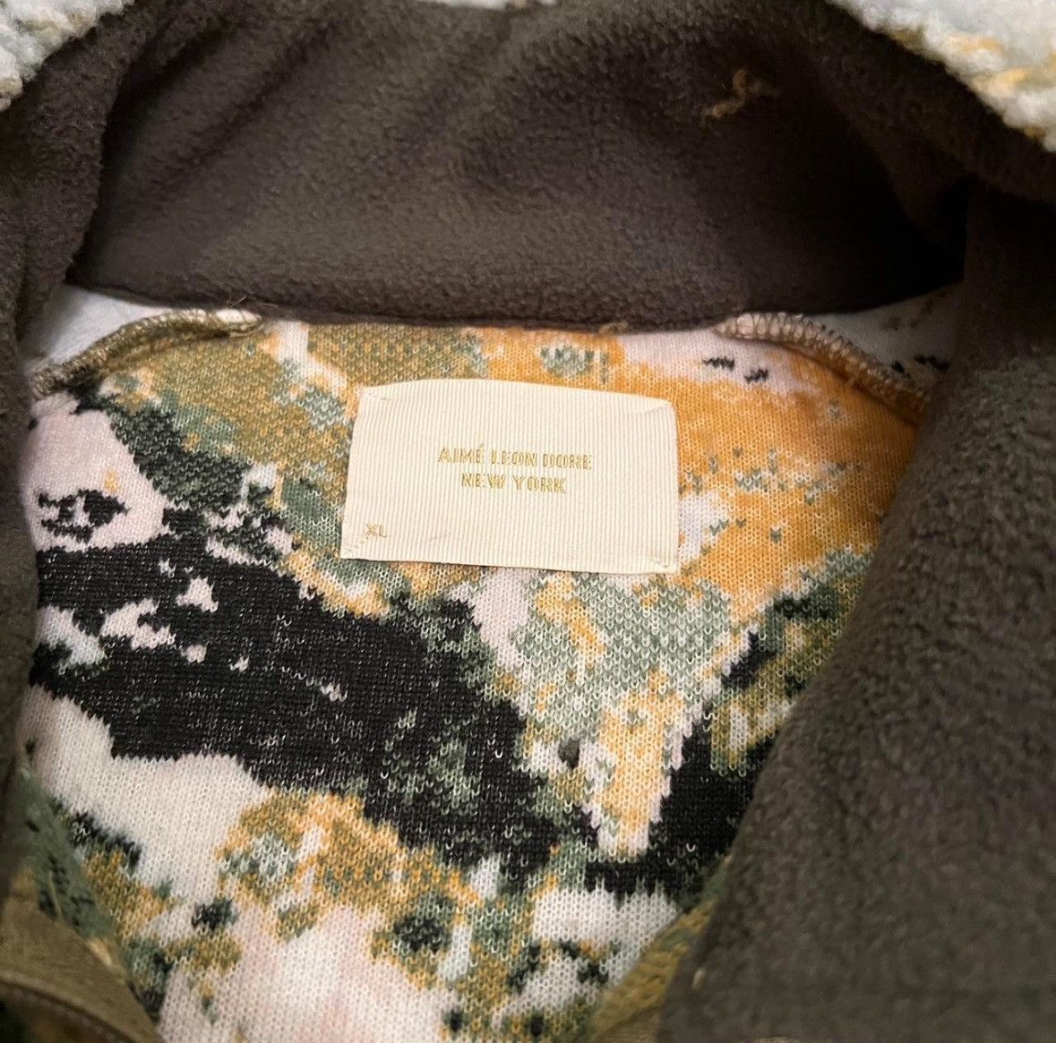 Aime Leon Dore Aime Leon Dore Topio Sherpa Fleece Jacket Size US XL / EU 56 / 4 - 4 Thumbnail