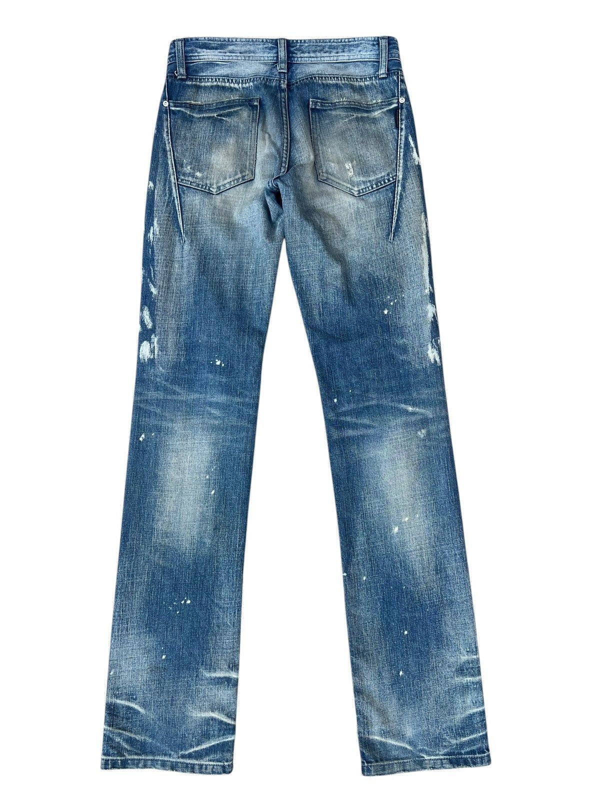 Neil Barrett Vintage Neil Barret Distressed Faded Denim Jeans Size US 29 - 9 Thumbnail