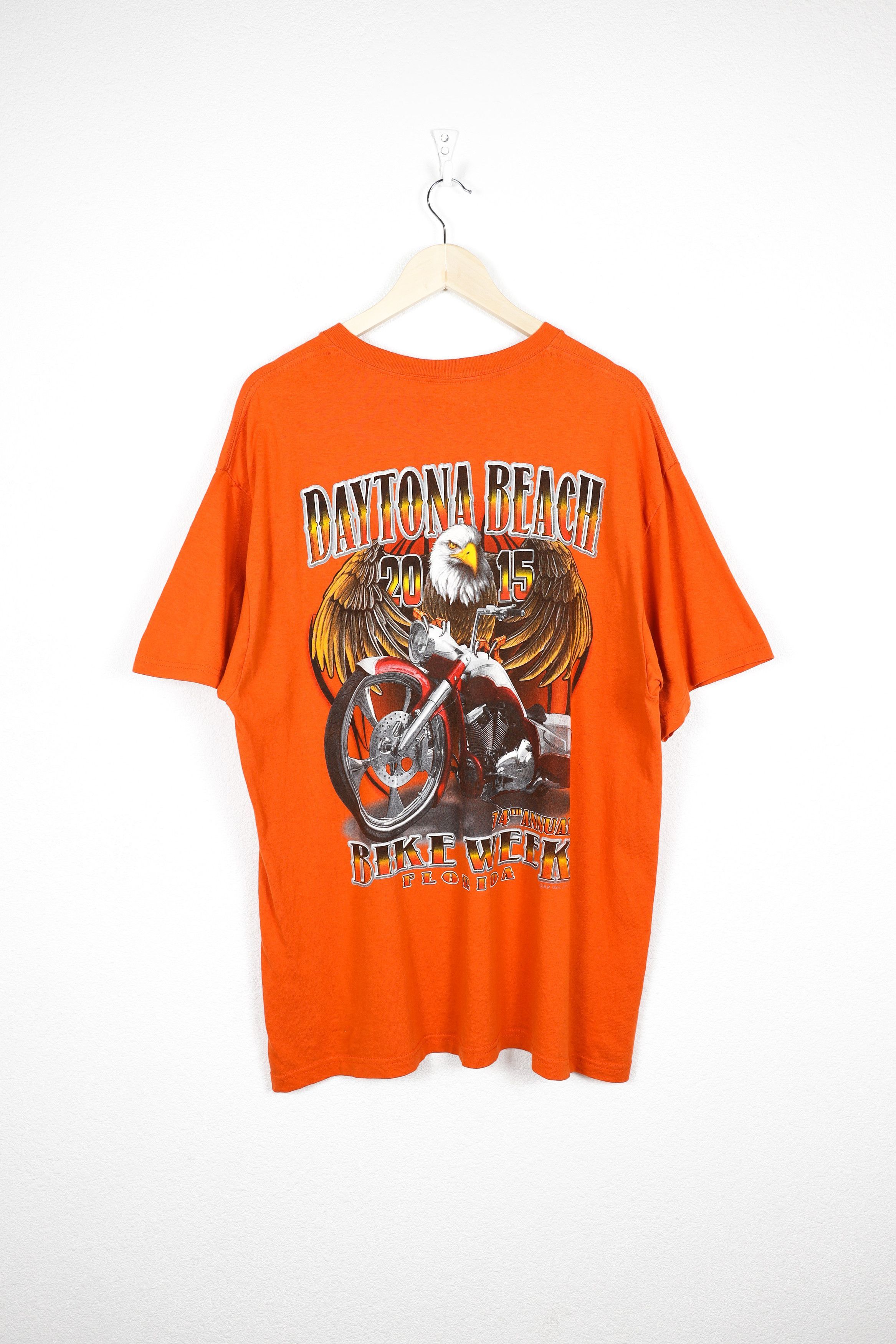 Daytona × West Coast Choppers Vintage Daytona Beach Biker Week Florida Y2K Graphic Tee Size US XL / EU 56 / 4 - 6 Thumbnail