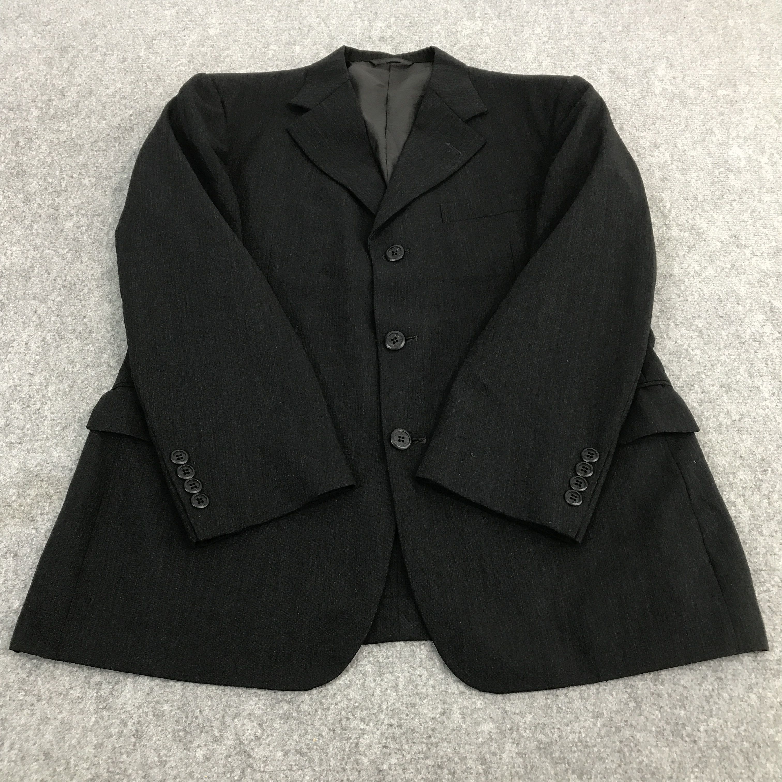Moschino MOSCHINO BLAZER BLACK COAT JACKET Size US L / EU 52-54 / 3 - 8 Thumbnail