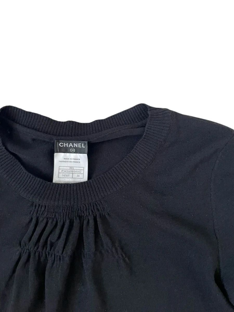 Chanel Chanel Knit Sweater, Fine Knit, Cropped Fit, Size S / US 4 / IT 40 - 2 Thumbnail