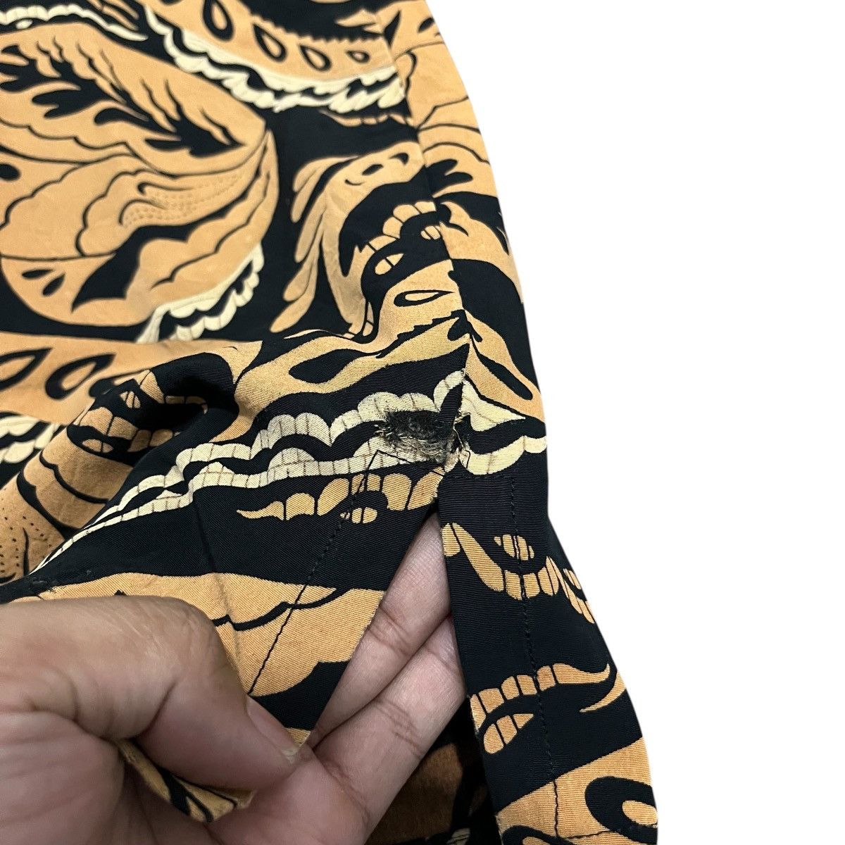 Japanese Brand MITSUHIRO MATSUDA Madame Nicole Tradisional Paisley Print Size US XL / EU 56 / 4 - 6 Thumbnail
