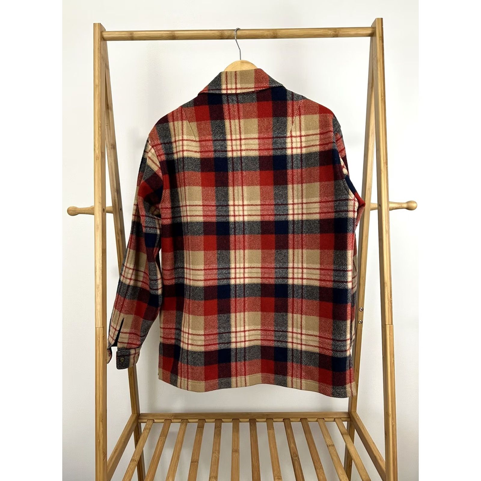 Pendleton VTG Pendleton Wool Plaid Flannel Shirt Jacket M USA Mens Size US M / EU 48-50 / 2 - 2 Thumbnail
