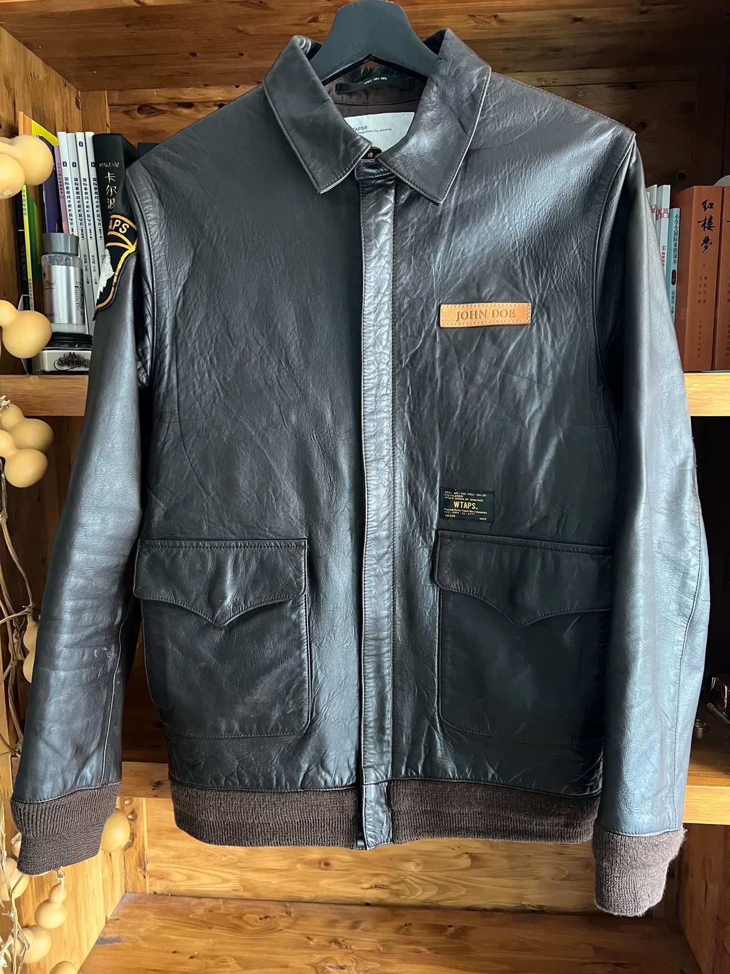 Visvim wtaps genuine early edition leather jacket Size US M / EU 48-50 / 2 - 1 Thumbnail