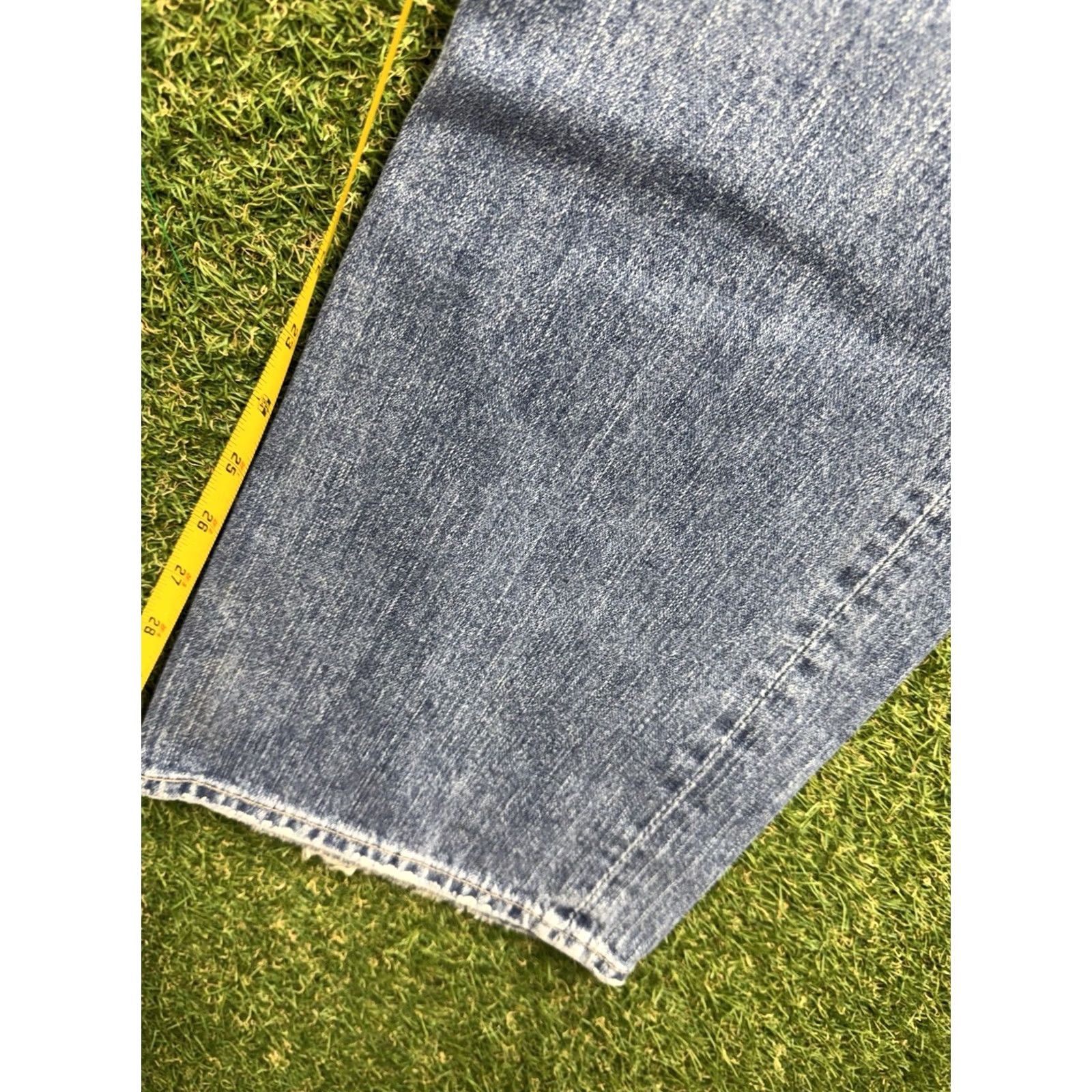 American Eagle Outfitters VINTAGE American Eagle Jeans Mens 36x32 Medium Wash Denim Low Rise Straight Y2K Size US 36 / EU 52 - 6 Thumbnail