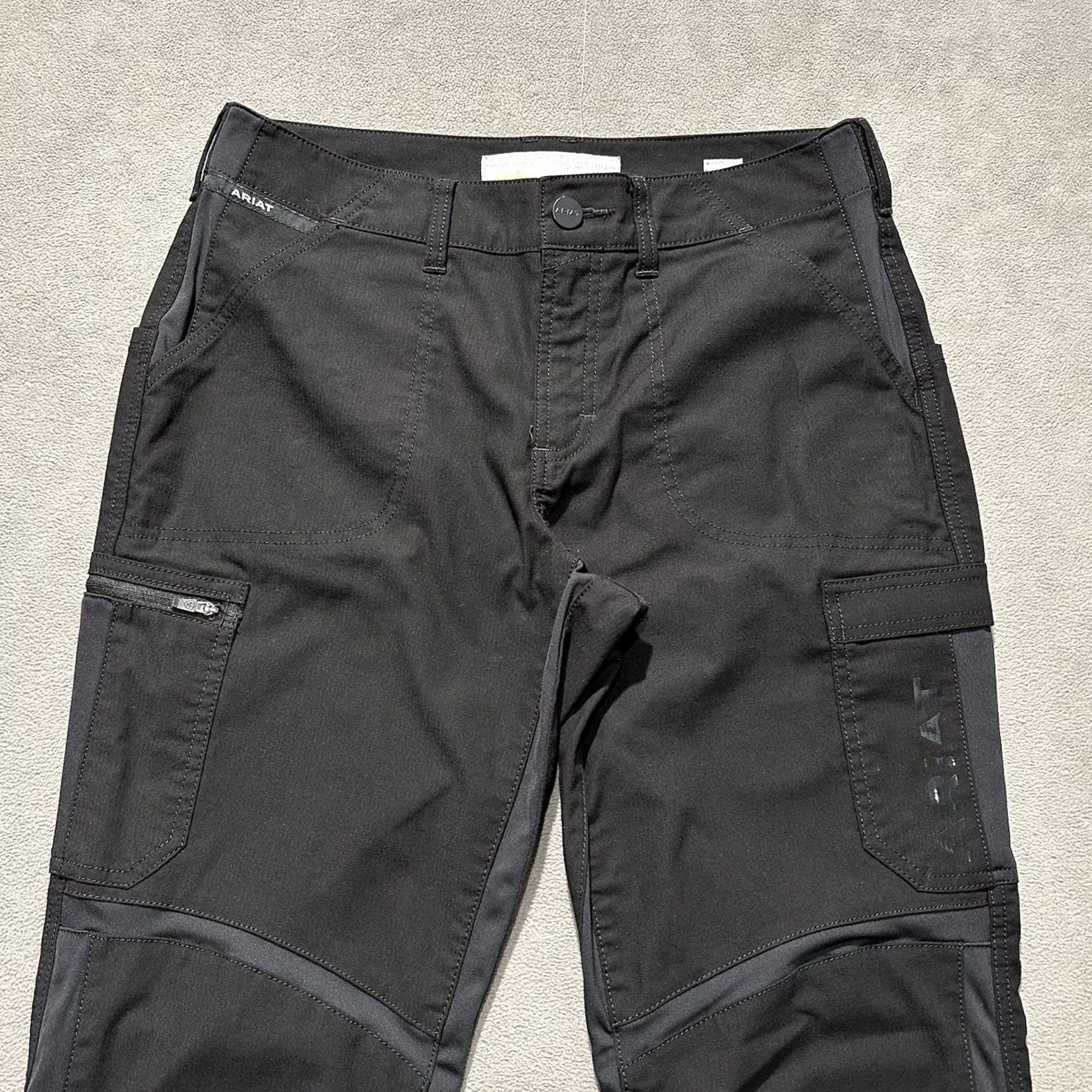 Ariat Ariat Pants Womens 29R Rebar Durastretch Ripstop Cargo Perfect Rise Straight EUC Size 29" - 3 Thumbnail