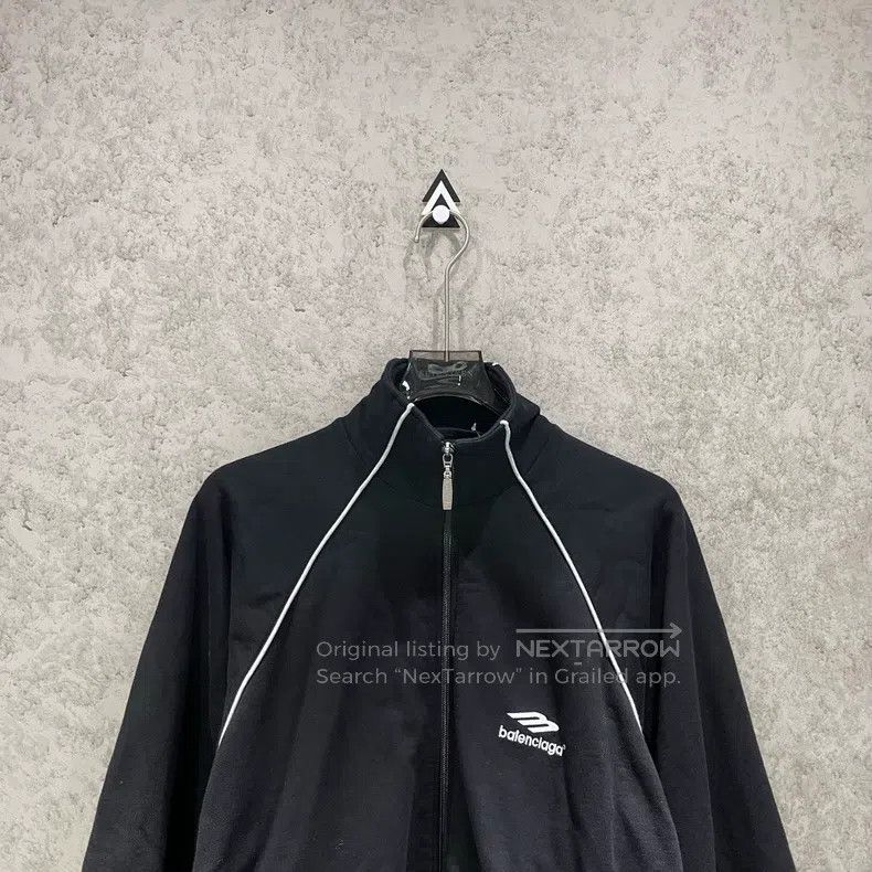 Balenciaga Balenciaga 3B-Logo embroidered line sports jacket Size US M / EU 48-50 / 2 - 2 Thumbnail