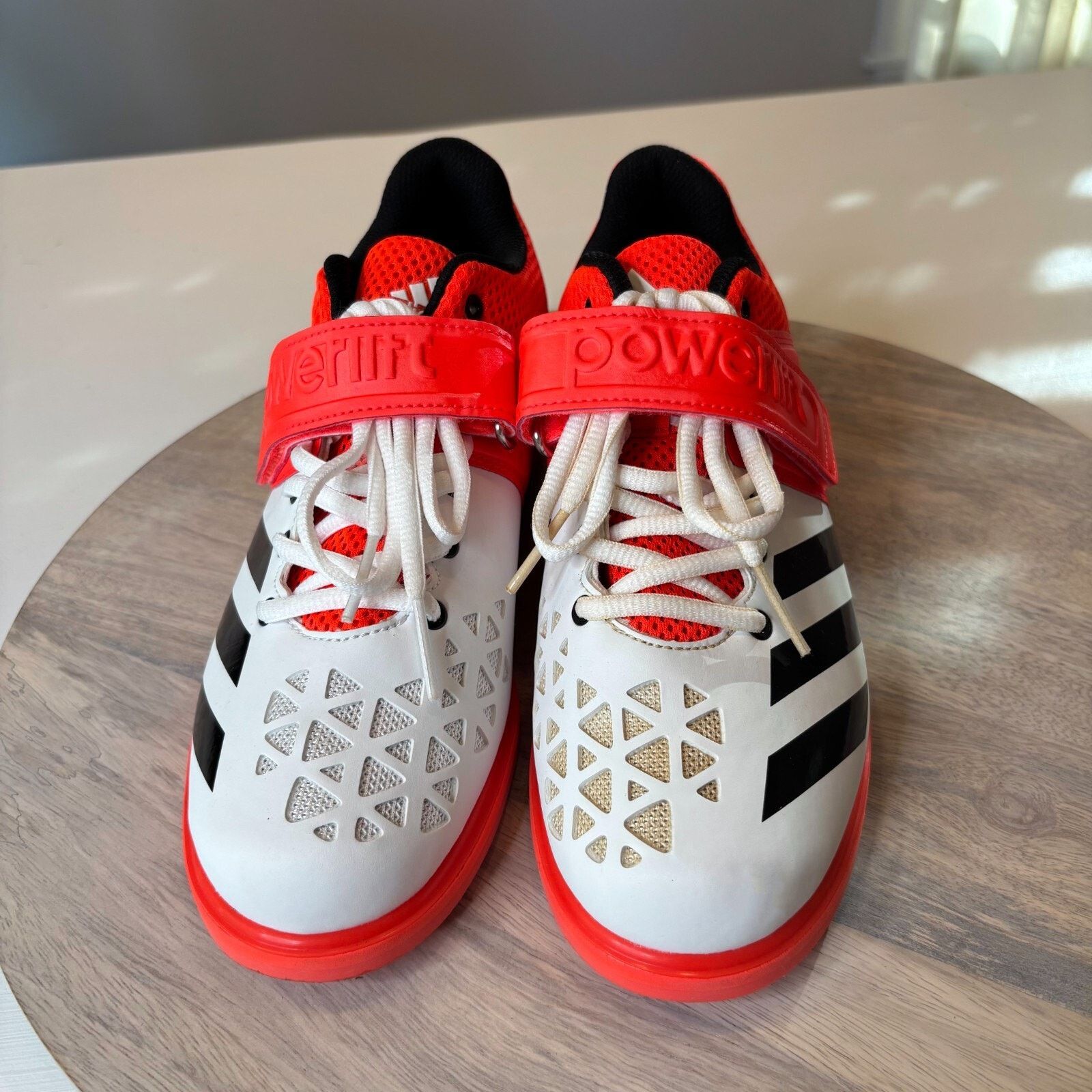 Adidas Adidas Powerlift 3 Neon Orange Men’s Shoes Trainers Size 7 Size US 7 / EU 40 - 4 Thumbnail