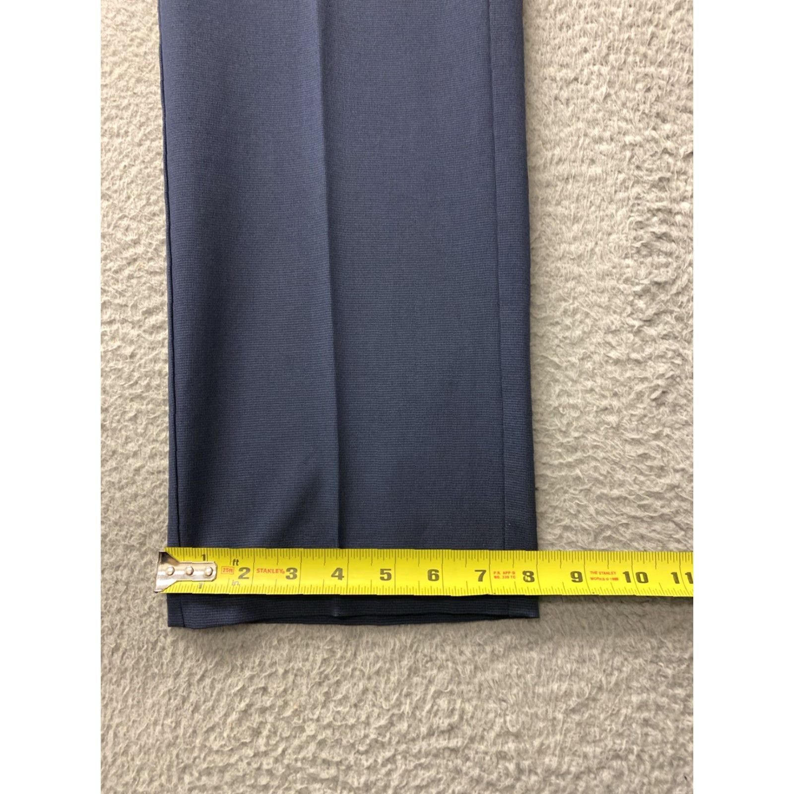 Vintage Greg Norman Men’s Golf Pants 38x34 Blue Stretch Midweight Trousers /0236 Size US 38 / EU 54 - 5 Thumbnail