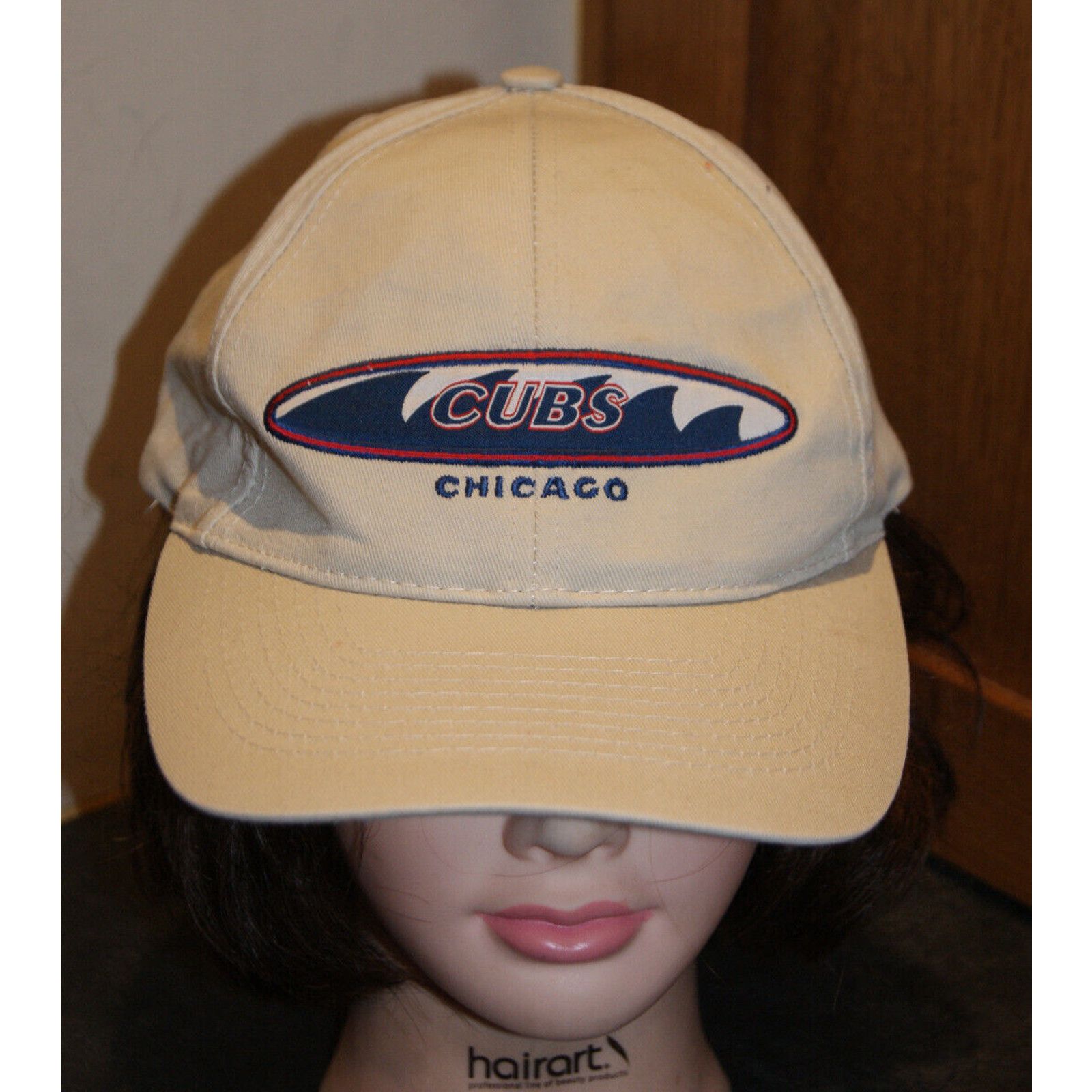 Logo Athletic VTG Chicago Cubs Strapback Hat Cap Logo Athletic Shark Tooth Size ONE SIZE - 1 Thumbnail