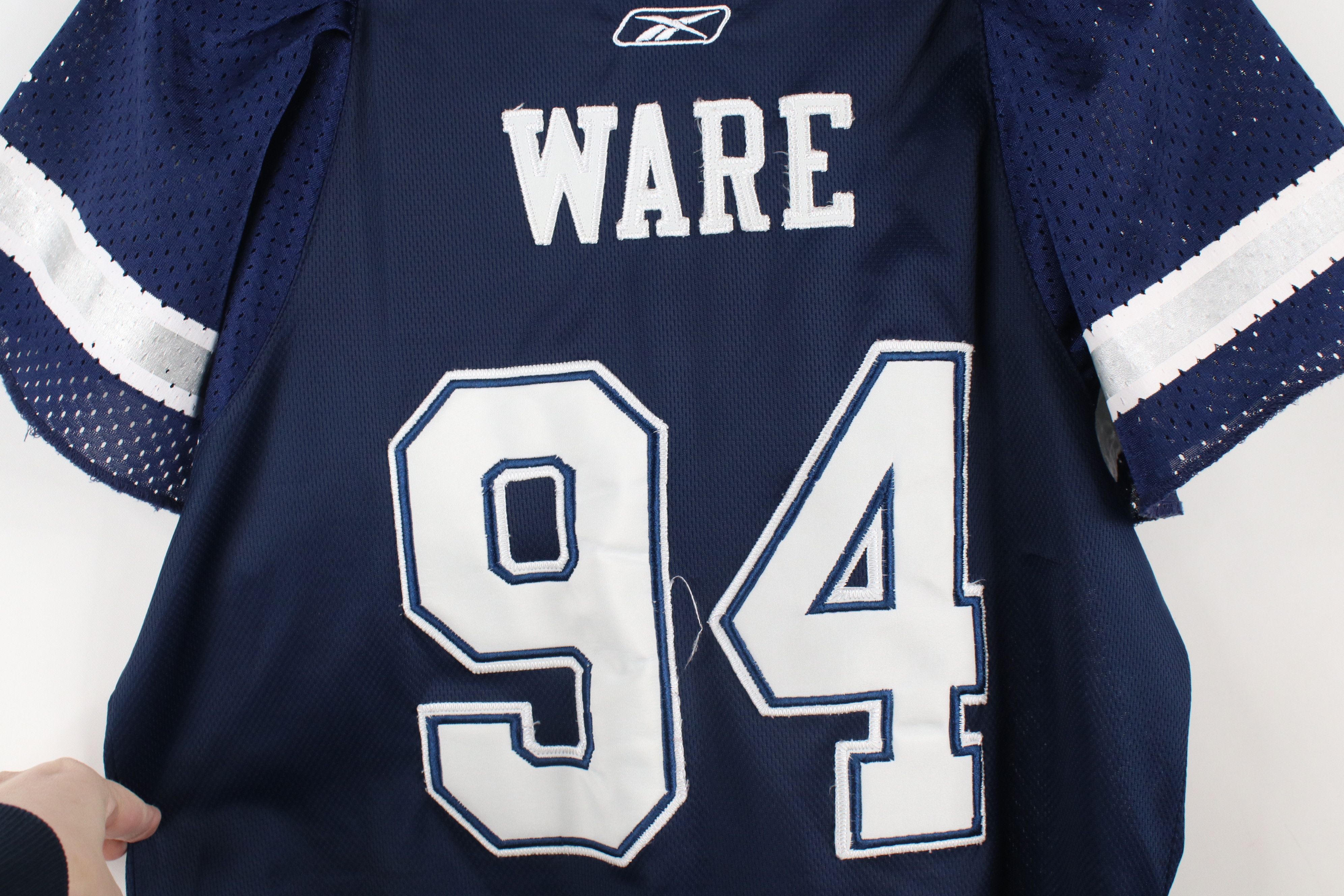 Reebok × Vintage Vintage Reebok Ware Dallas Cowboys Football Jersey Blue Size L / US 10 / IT 46 - 14 Thumbnail