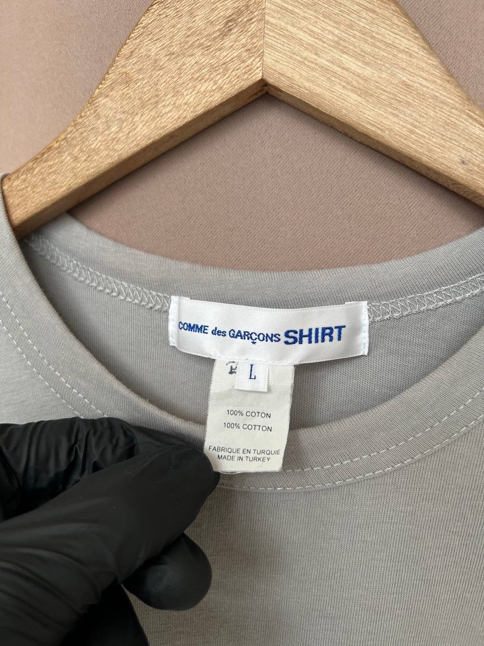 Comme des Garcons Comme Des Garcons Logo-Print T-Shirt Mens Size L Basic Logo Size US L / EU 52-54 / 3 - 10 Thumbnail