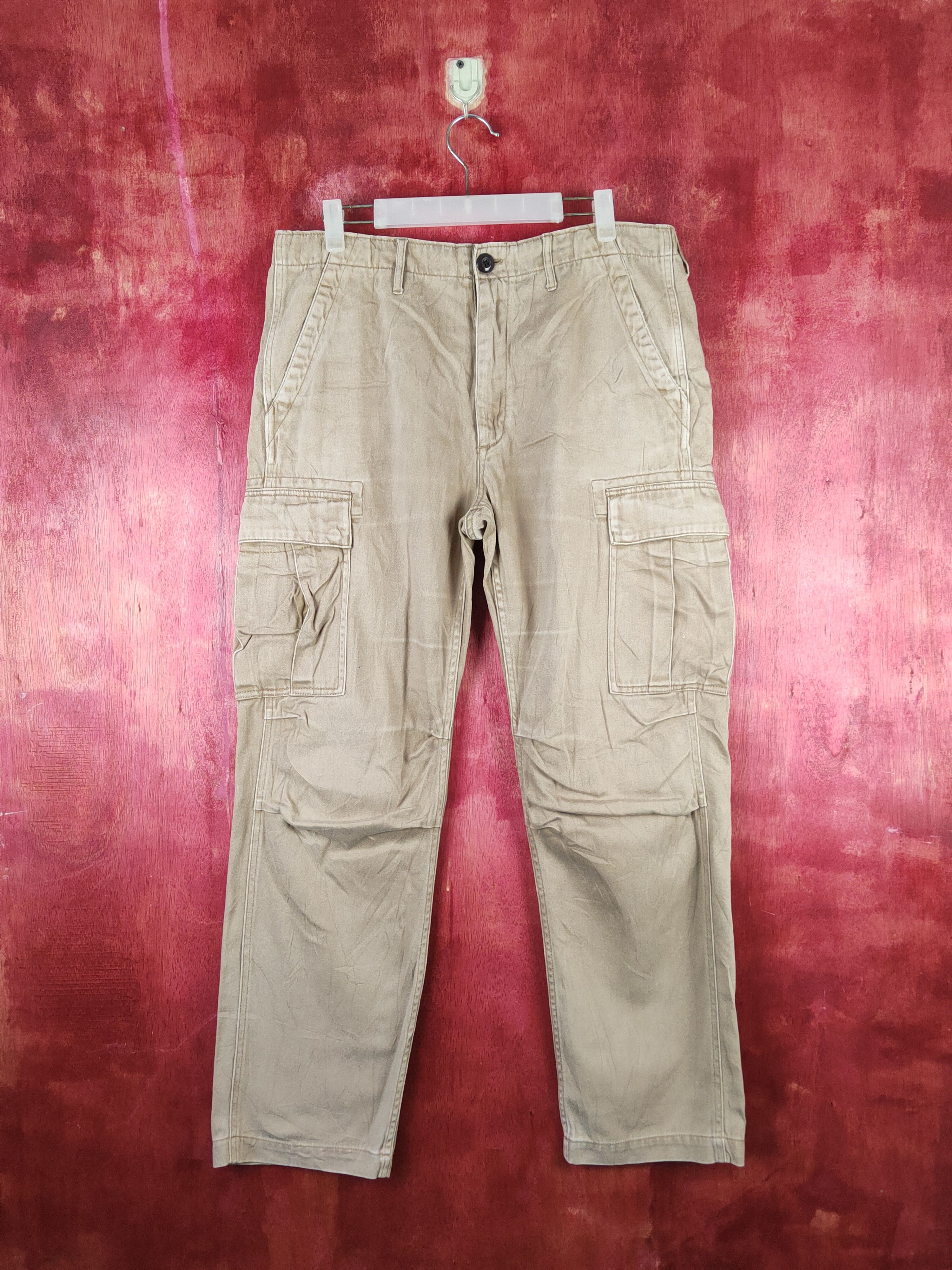 Gap Gap Brown Multipocket Tactical Cargo Pants #S1800 Size US 34 / EU 50 - 1 Thumbnail