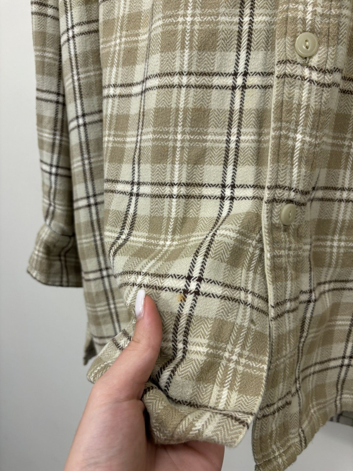 Levi's Vintage Levi’s Dry Goods 90s Checkered Hype Flannel Shirt Size US L / EU 52-54 / 3 - 6 Thumbnail