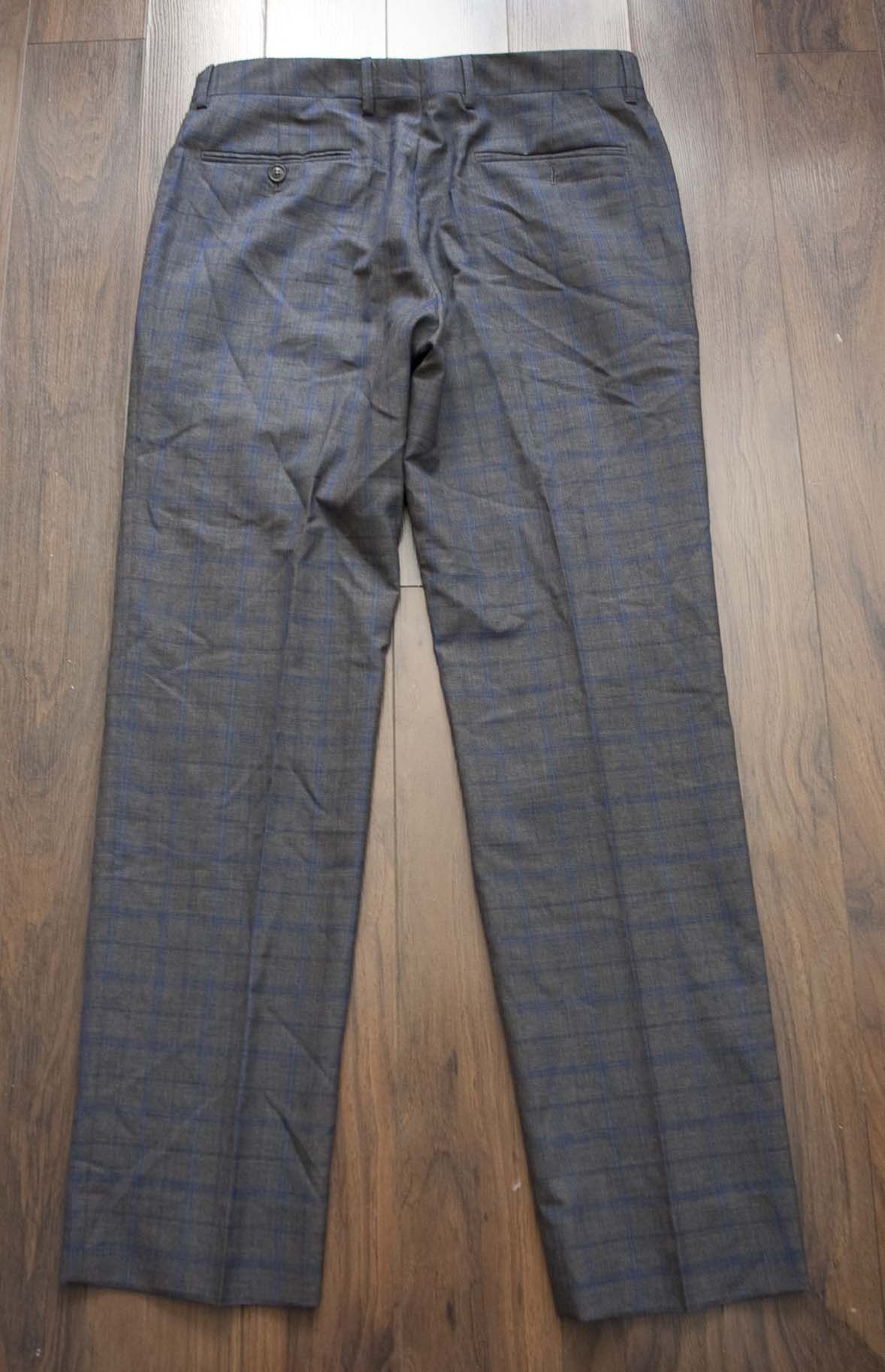 Etro Etro Pants Wool Size 33x31 Made in Italy Gray Plaid Size US 33 - 2 Thumbnail