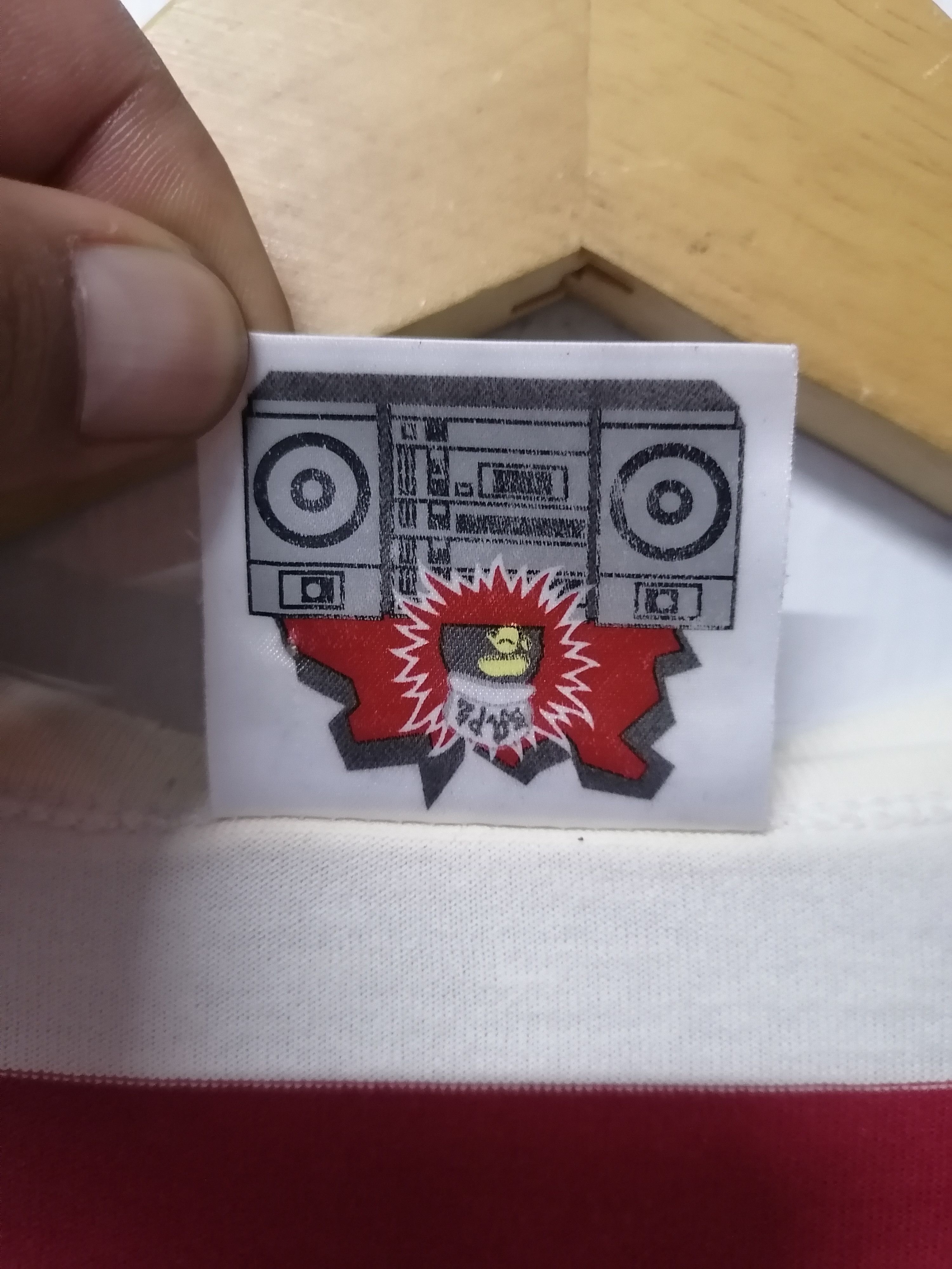 Bape A Bathing Ape "Where's Waldo" Ape Head Sunrise Stripe Tee Size US M / EU 48-50 / 2 - 5 Thumbnail