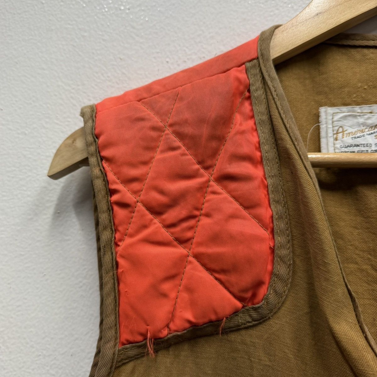 Vintage 1960s-70s VTG American Field Hunting Vest Made in USA Size US M / EU 48-50 / 2 - 4 Thumbnail