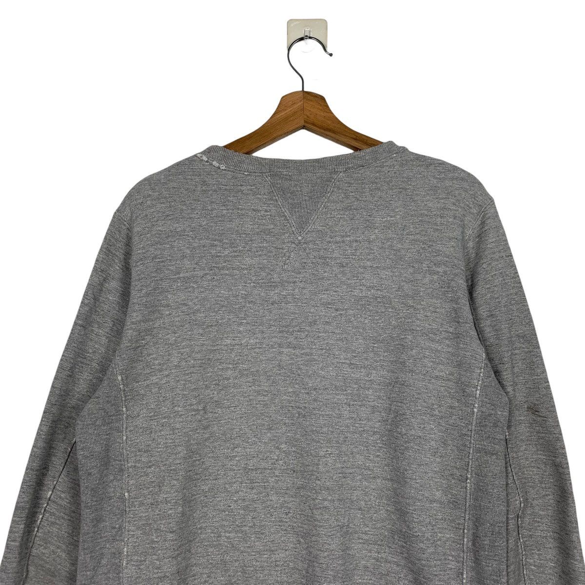Japanese Brand Remi Relief Plain Crewneck Sweatshirt Size US M / EU 48-50 / 2 - 8 Thumbnail