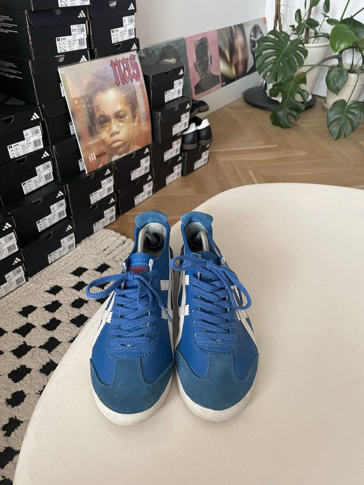 Onitsuka Tiger Asics Onitsuka Tiger OG Sneakers Leather Blue Vintage Y2k Size US 8.5 / EU 41-42 - 2 Thumbnail