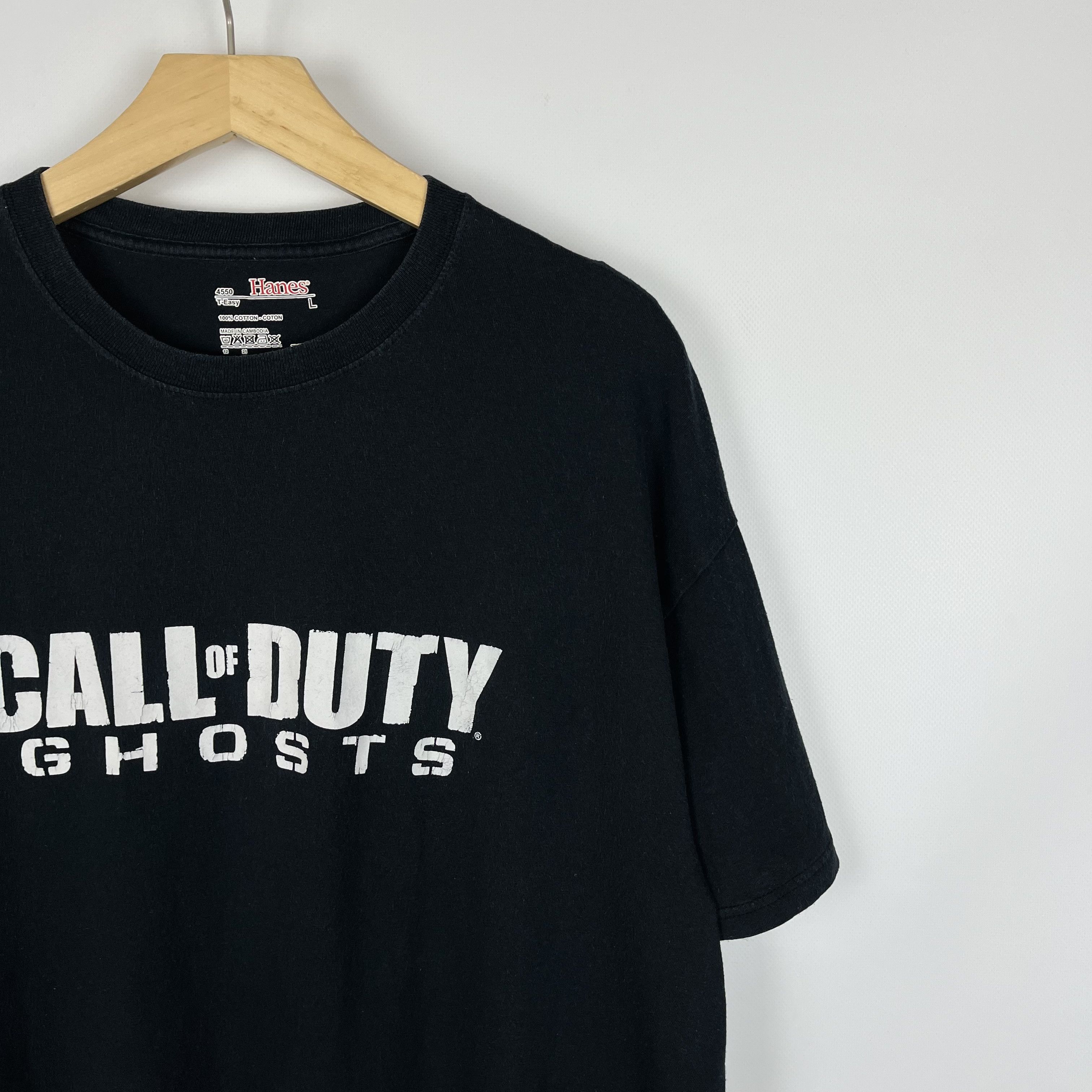 Vintage Vintage Call Of Duty Ghosts Game Promo T Shirt 2013 Size US L / EU 52-54 / 3 - 2 Thumbnail