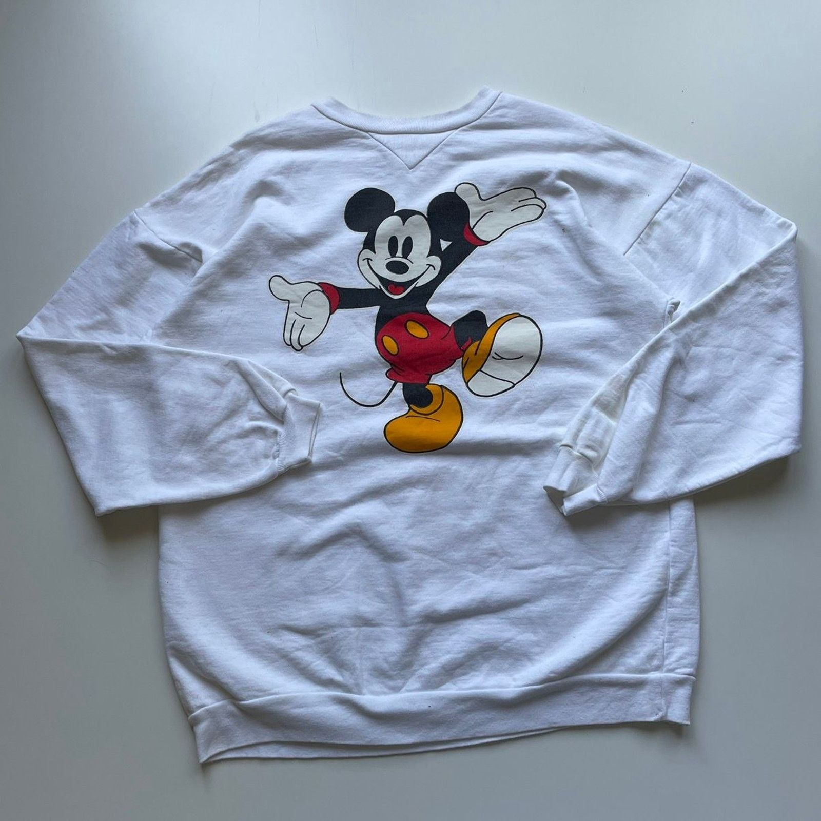 Disney Vintage 90s Mickey Mouse Disney Crewneck Sweatshirt Large Size US L / EU 52-54 / 3 - 1 Thumbnail