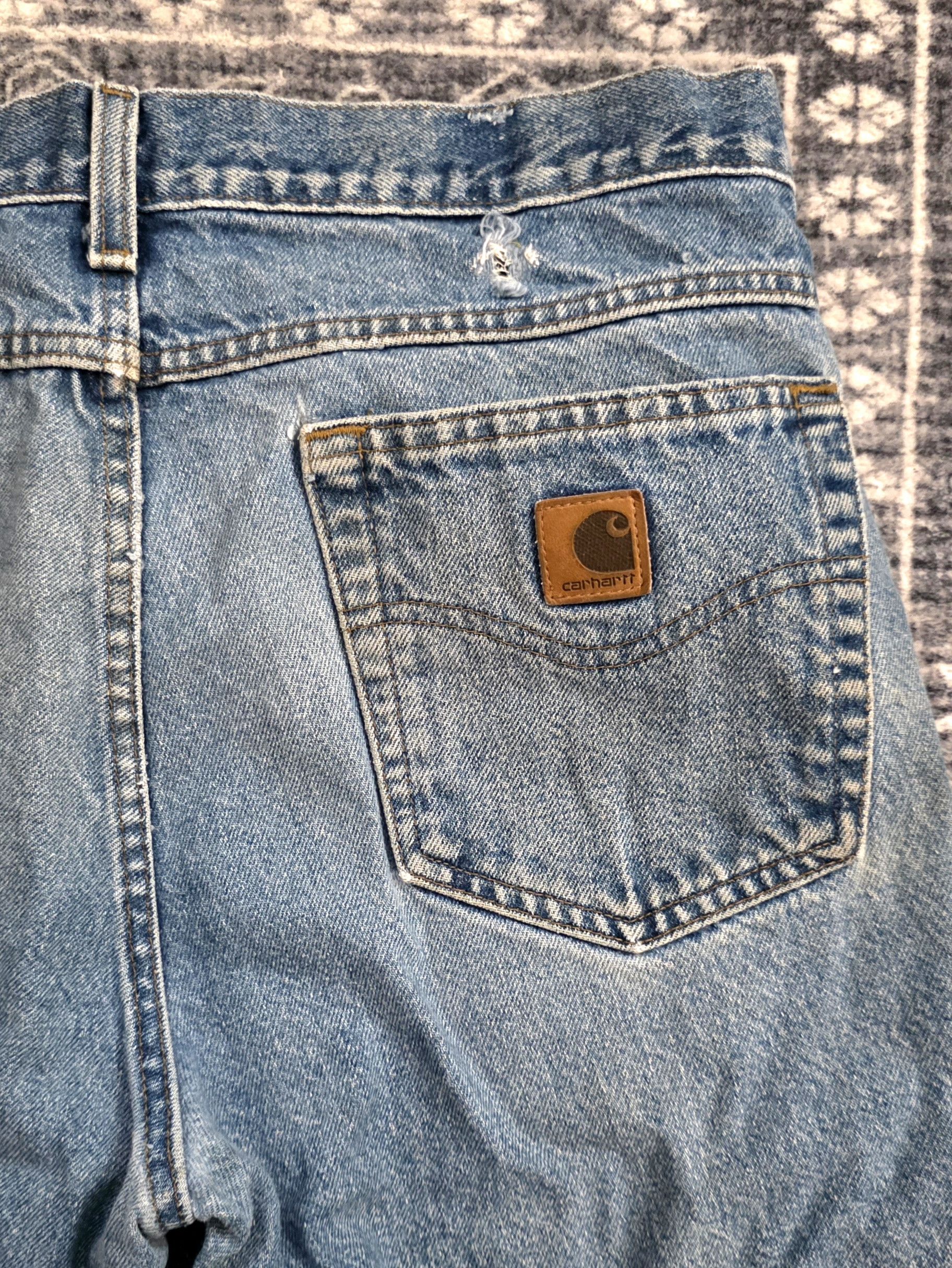 Carhartt Carhartt vintage Original Fit Cut offs Jean shorts Size 34 Size US 34 / EU 50 - 9 Thumbnail