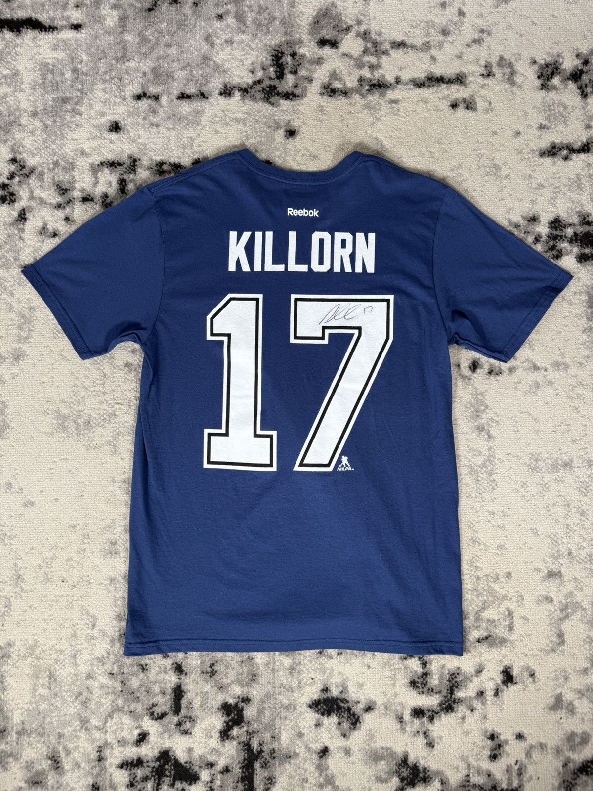 NHL SIGNED NHL Tampa Bay Lightning Alex Killorn #17 T-Shirt Size US L / EU 52-54 / 3 - 1 Thumbnail