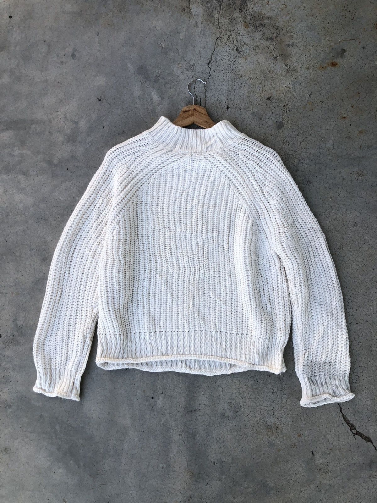 Aran Isles Knitwear × Designer Vintage Knitsweater Pullover/Jumper Nice Design Size US L / EU 52-54 / 3 - 7 Thumbnail