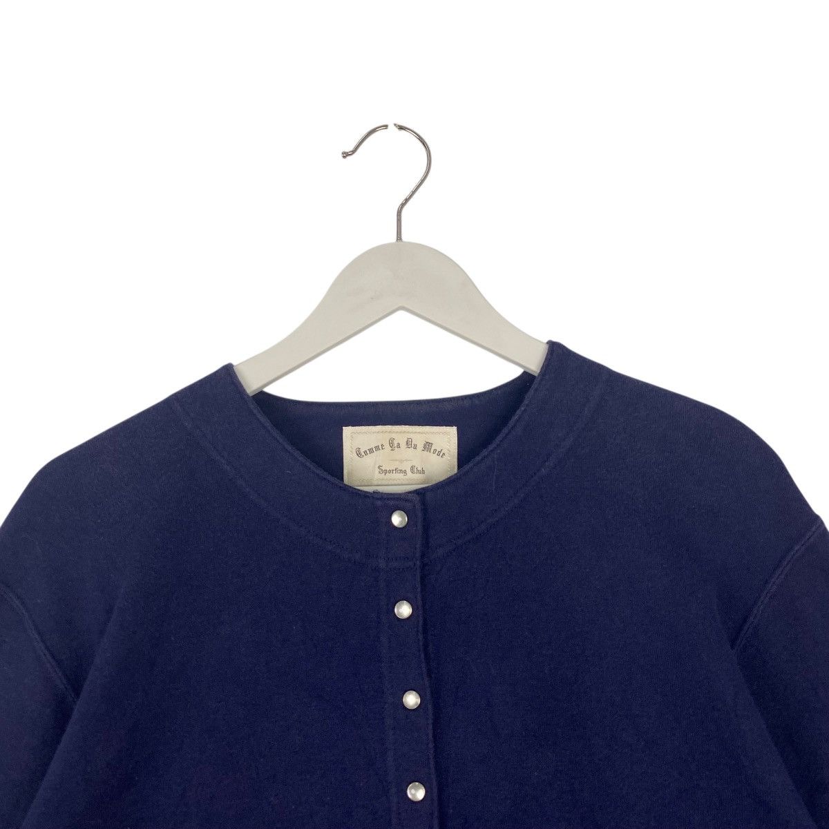 Other Vintage Comme Ca Du Mode Snap Button Cardigan NavyBlue Size US S / EU 44-46 / 1 - 4 Thumbnail