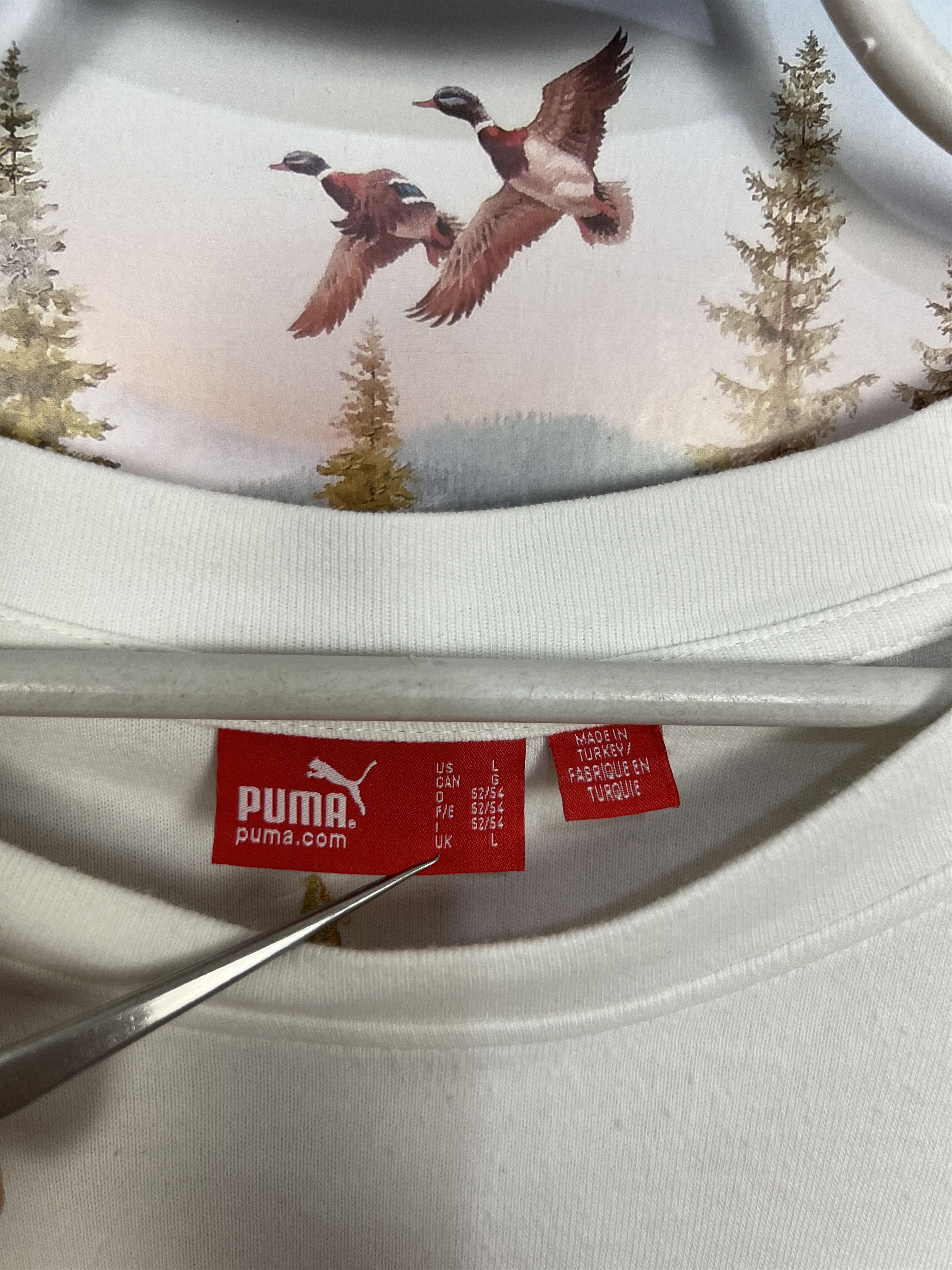 Puma Vintage Italy Football Train Long Sleeve Shirt Soccer Maglia Size US L / EU 52-54 / 3 - 6 Thumbnail