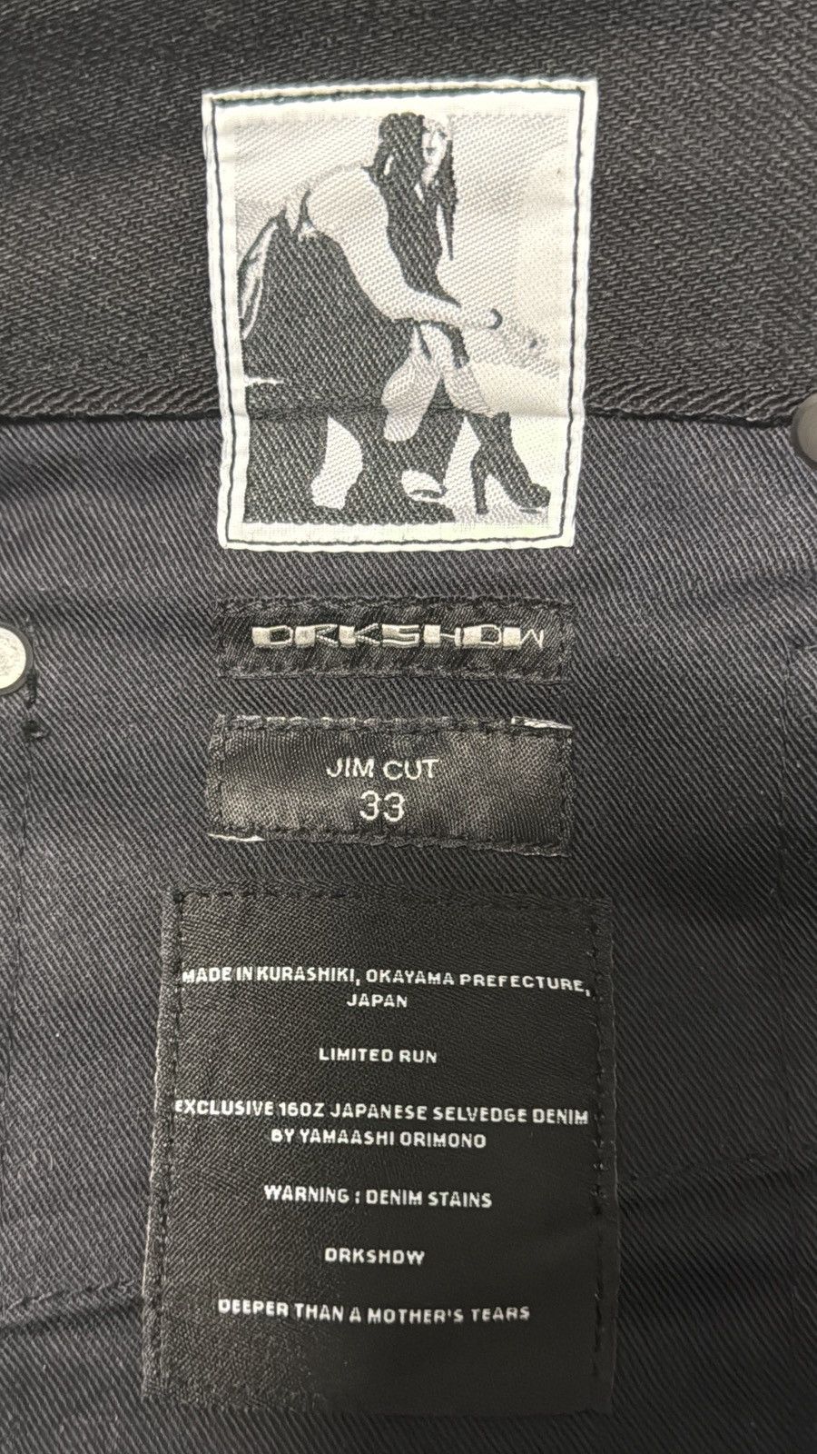 Rick Owens Rick Owens Jim Cut Size US 33 - 4 Thumbnail