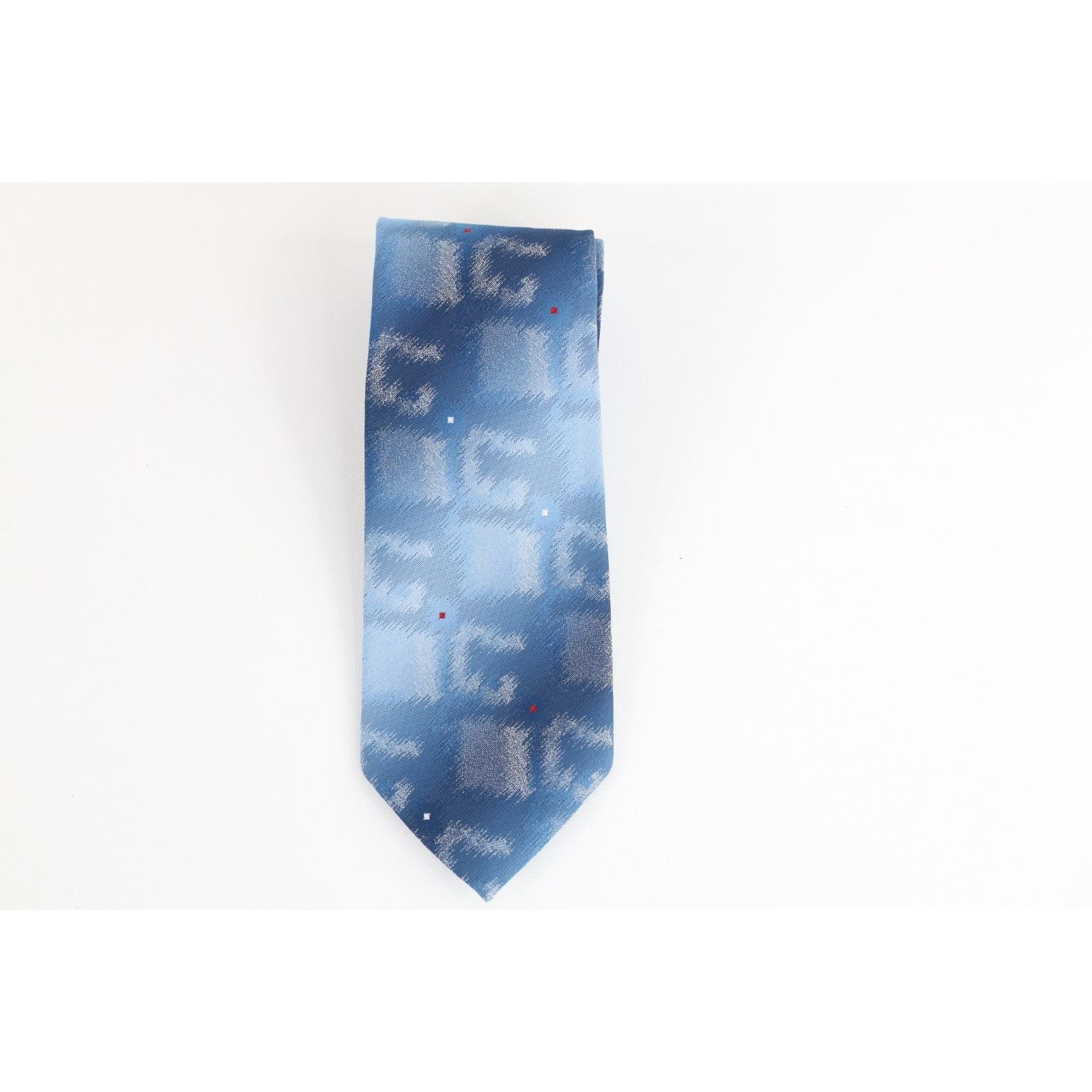 Vintage Vintage 80s 90s Streetwear Geometric Square Box Neck Tie Size ONE SIZE - 1 Thumbnail