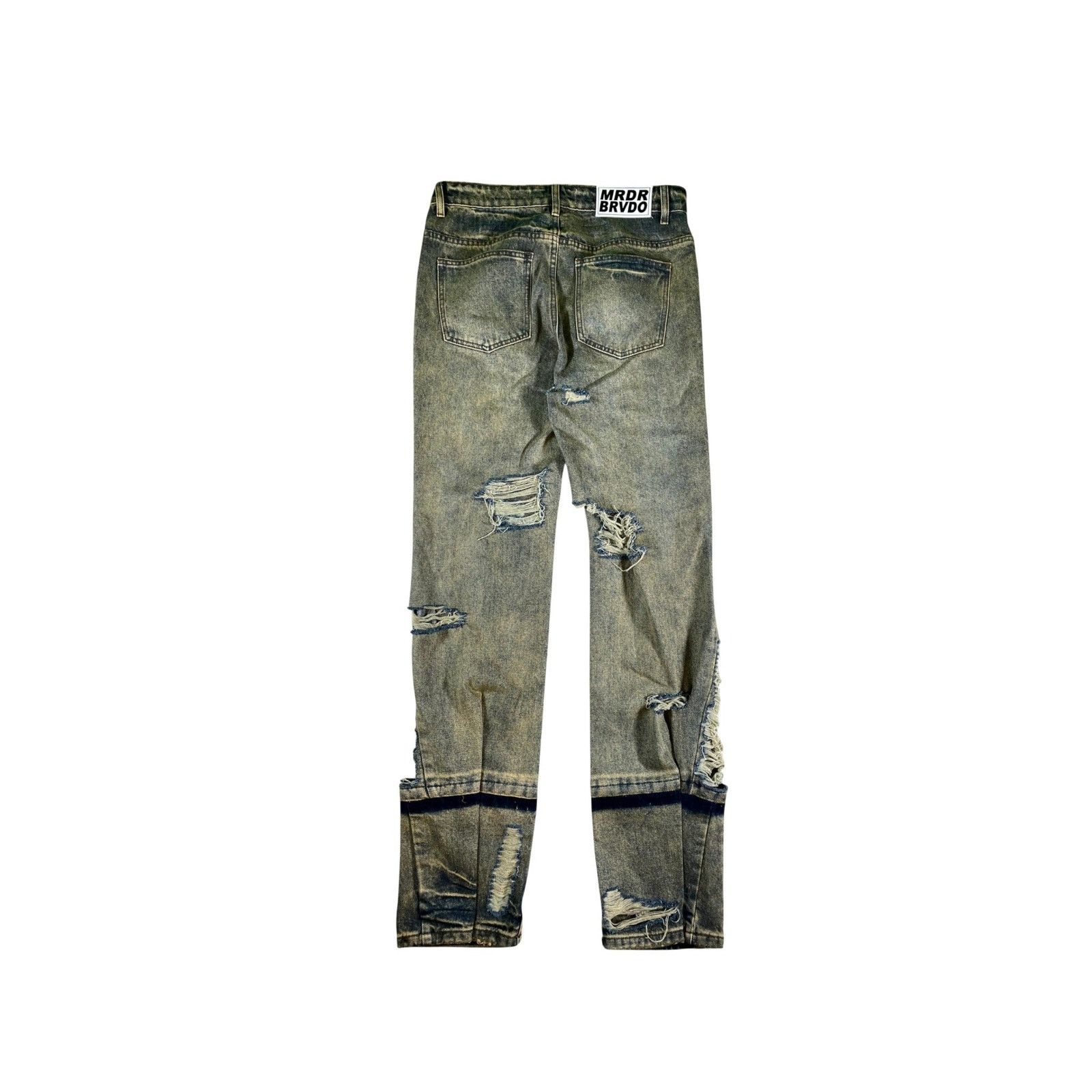 Who Decides War Who Decides War Distressed Rust Wash Jeans Size US 30 / EU 46 - 2 Thumbnail