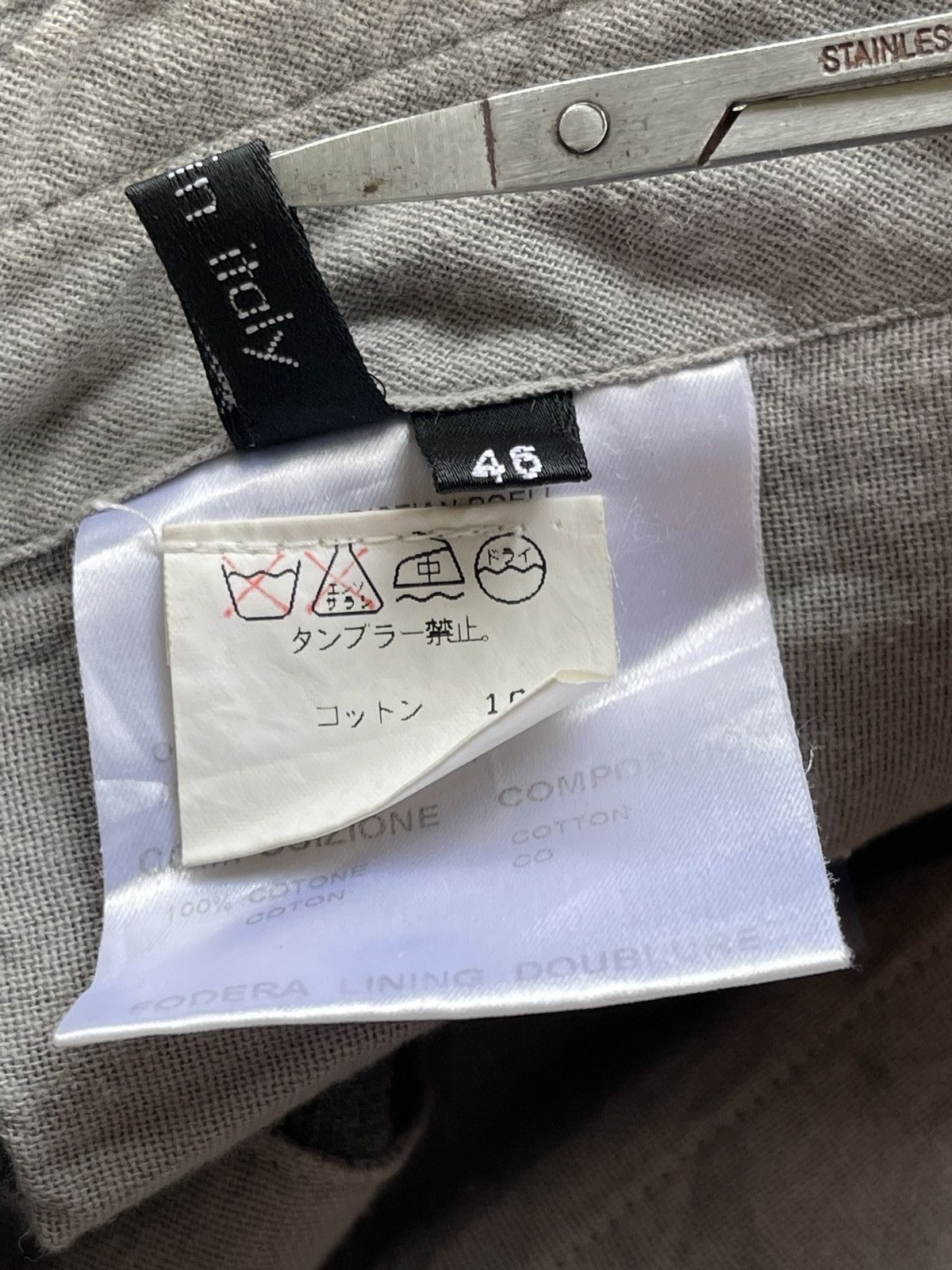 Carol Christian Poell CCP Spring02 PM1602WARP Grey Straight Pants Size US 29 - 11 Thumbnail