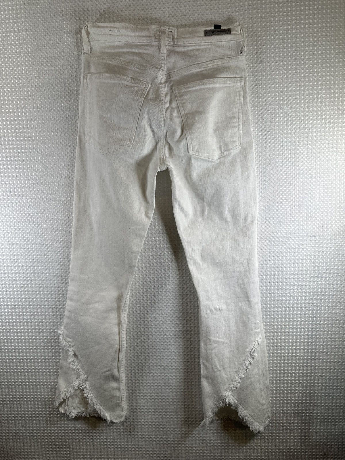 Citizens Of Humanity Citizens Of Humanity Women's Drew Fray Crop Flare Jean Size 25" / US 0 / IT 36 - 6 Thumbnail