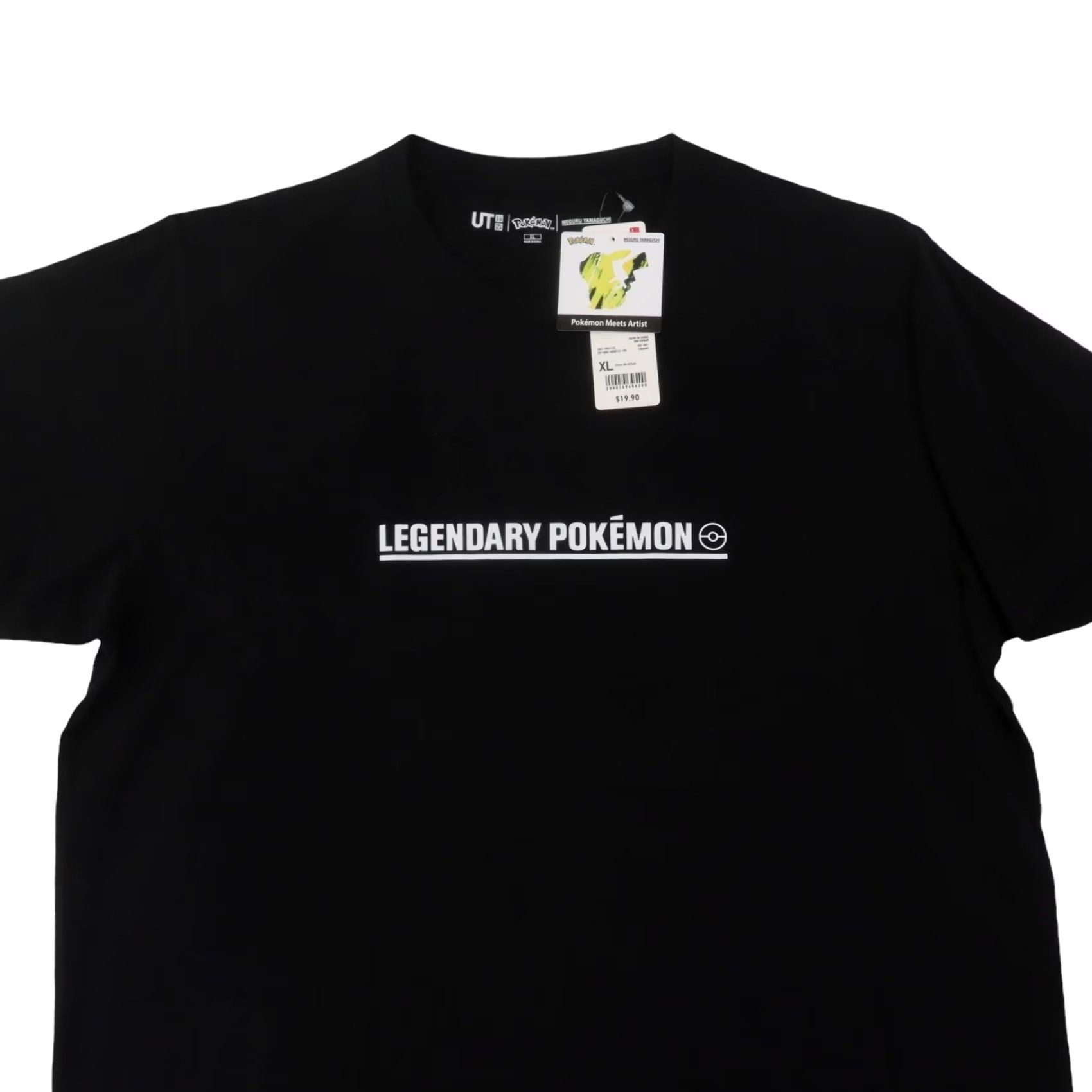 Uniqlo UNIQLO UT Pokemon: Mew 2 Legendary Pokemon TShirt Black XL Men Crew Neck Short Sleeve Graphic Logo Vintage: No Featured Limited Edition n/a Size US XL / EU 56 / 4 - 6 Thumbnail