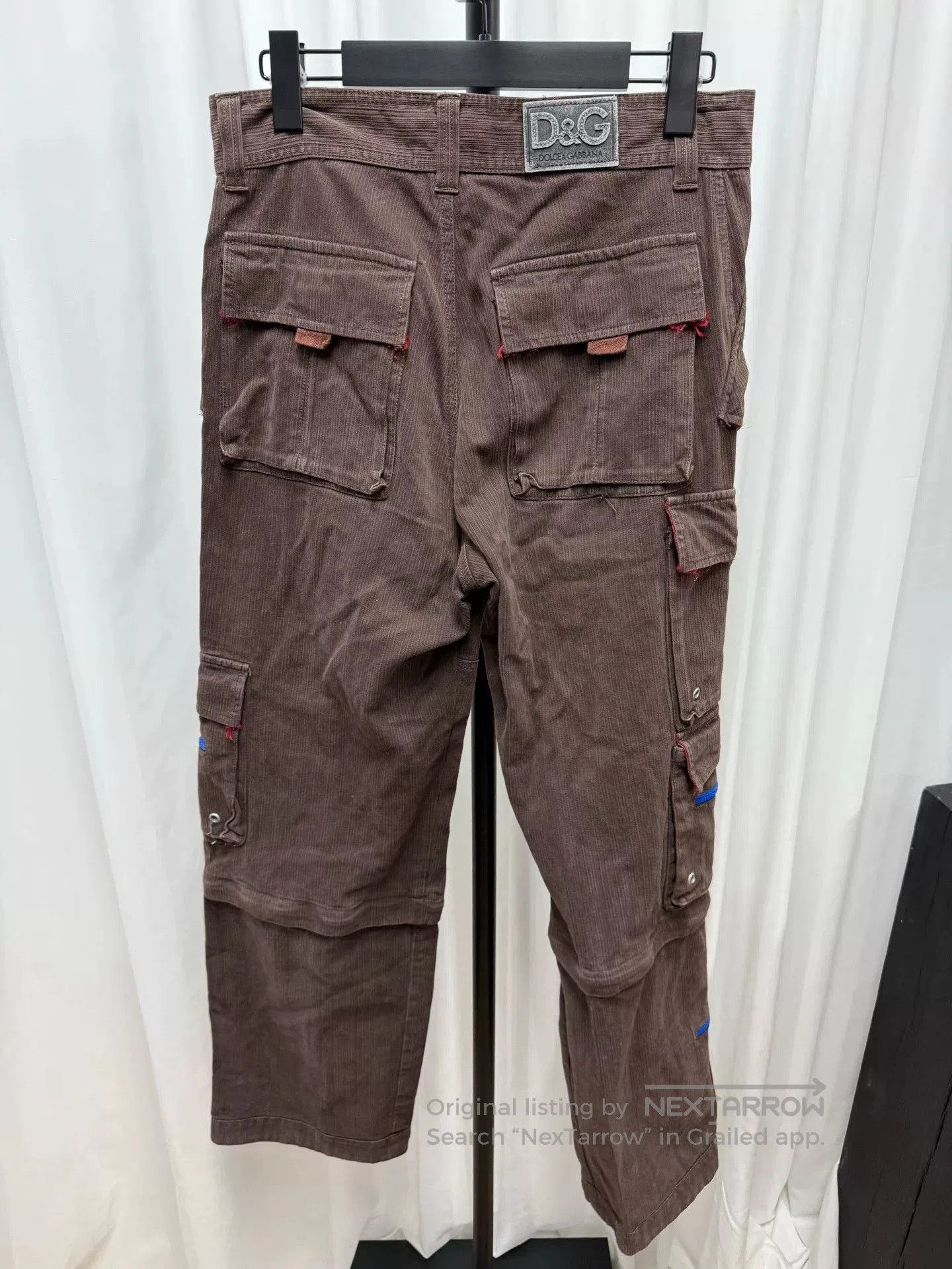 Dolce & Gabbana Dolce & Gabbana Multi-Pocket Cargo Pants. Size US 32 / EU 48 - 7 Thumbnail