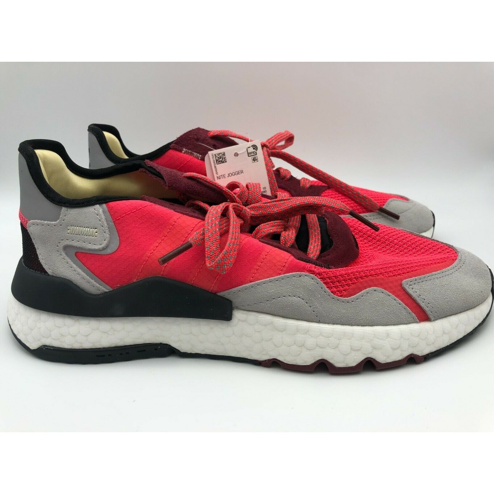 Adidas nite jogger red online