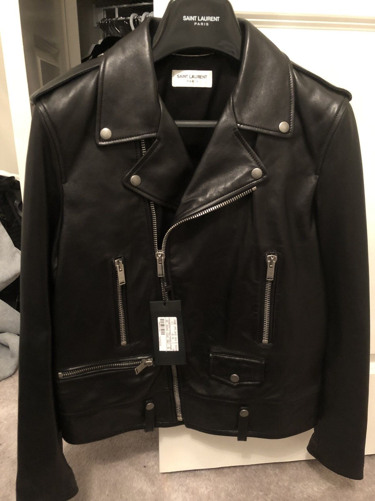 Saint Laurent Paris Saint Laurent Paris (YSL) L01 Leather Jacket Size US M / EU 48-50 / 2 - 21 Thumbnail