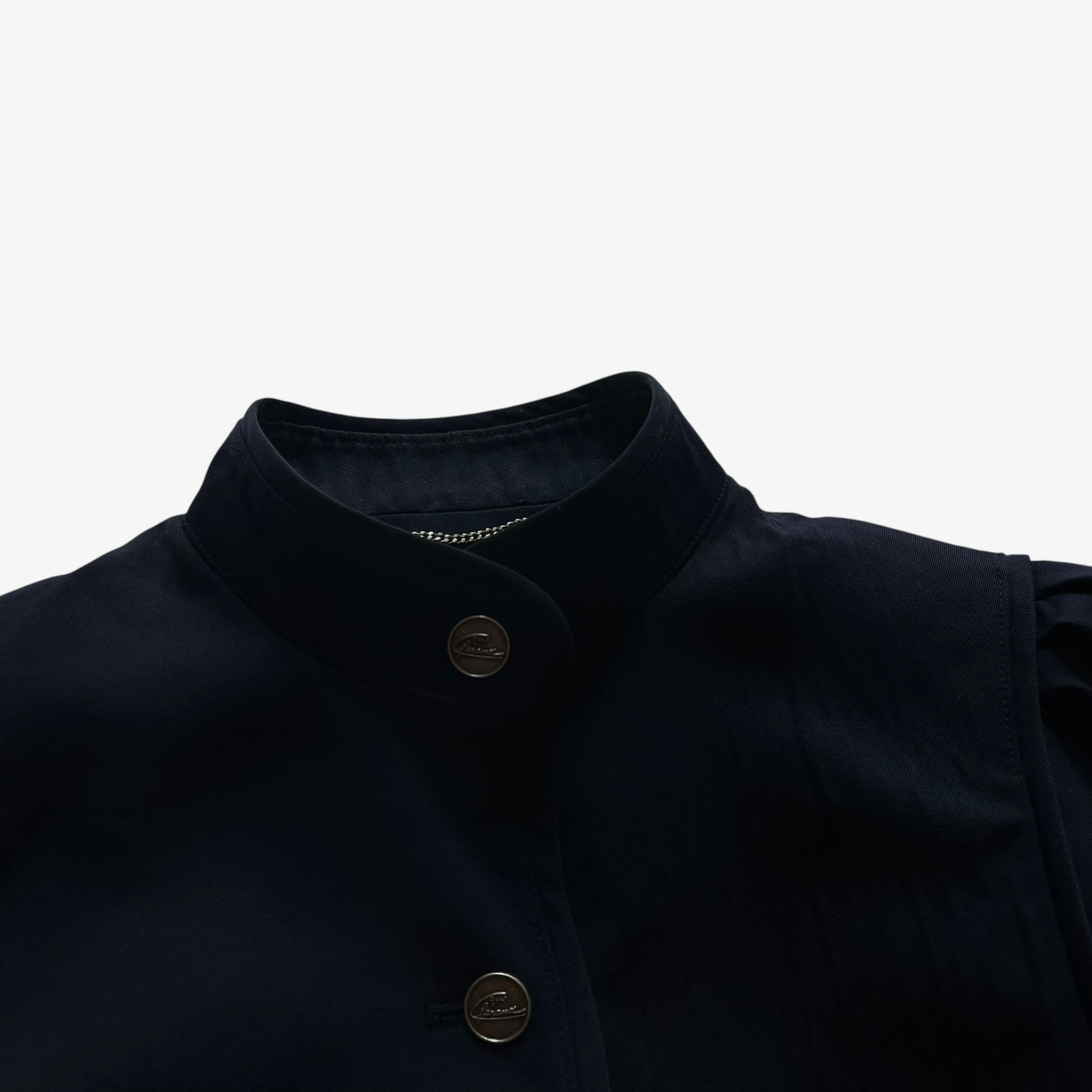Louis Feraud Vintage 90s Women's Louis Feraud Navy Jacket Size S / US 4 / IT 40 - 3 Thumbnail