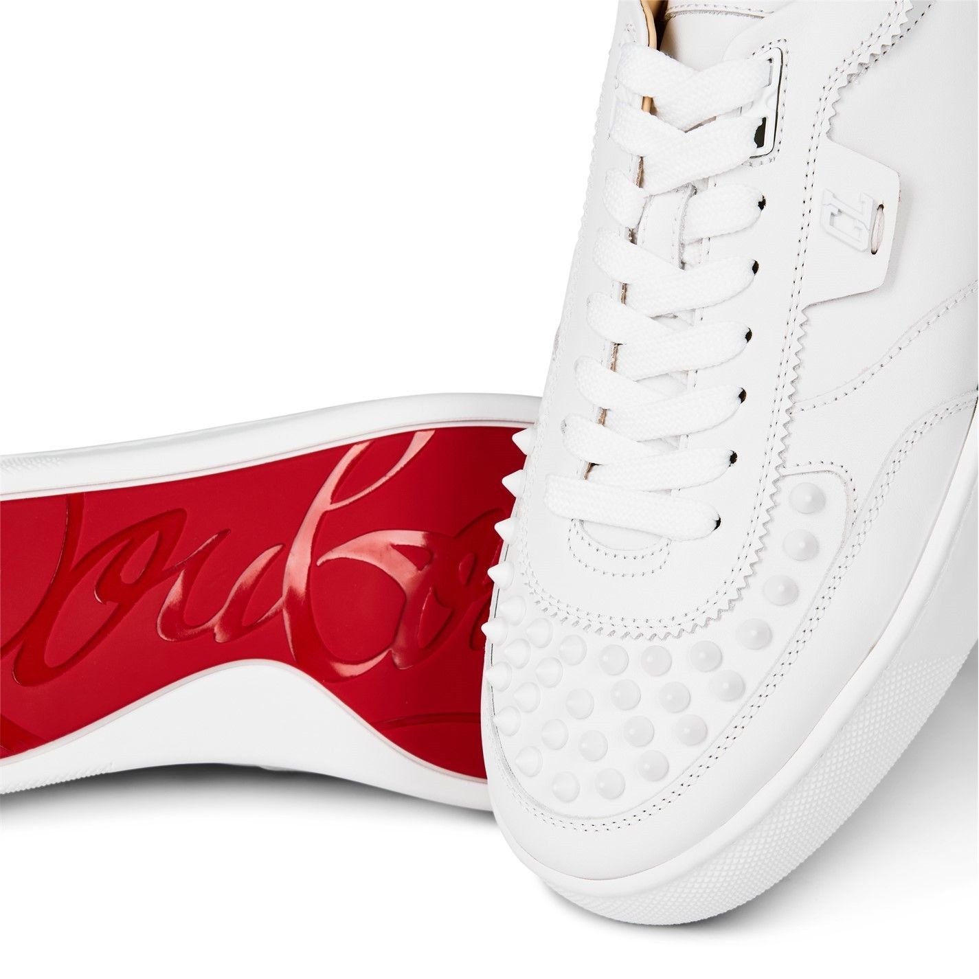 Christian Louboutin Happyrui Spikes Sneakers Size US 13 / EU 46 - 6 Thumbnail