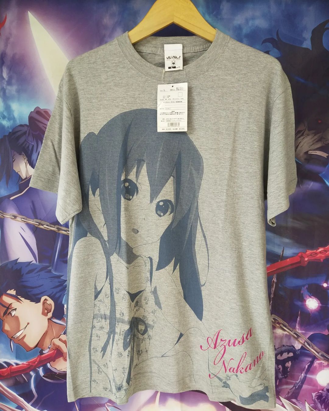 Anime K-ON! Azusa Nakano Art Anime Tees Cospa Size US L / EU 52-54 / 3 - 1 Thumbnail