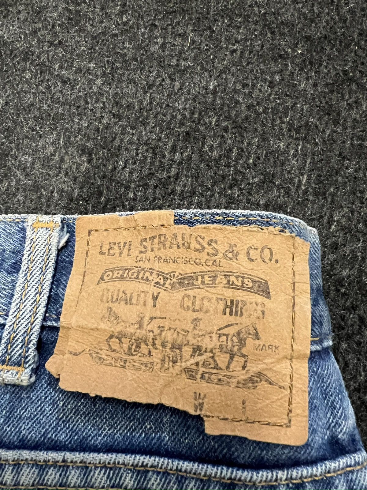 Levi's Levis vintage 70s-80s jeans straight cut classic orange tab Size US 36 / EU 52 - 5 Thumbnail