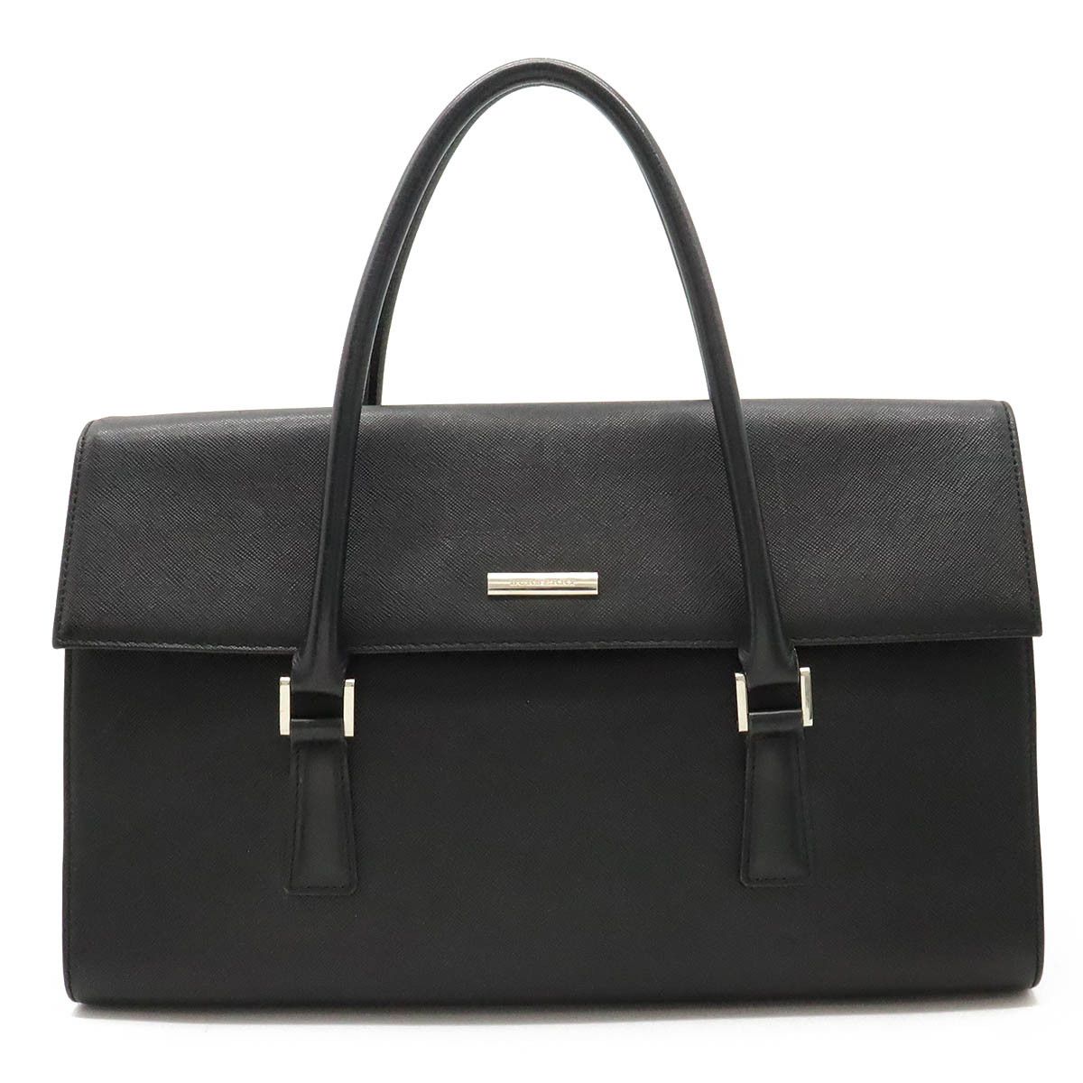 Burberry Burberry Leather Tote Bag Black Leather Tote Bag in Very Good Condition