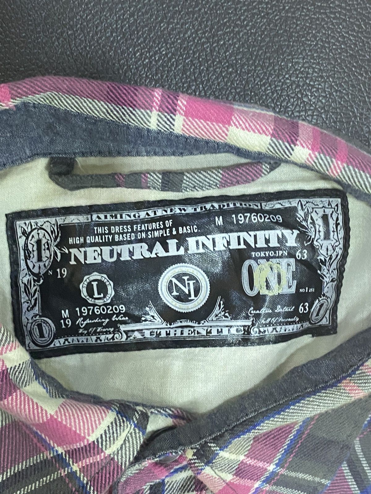 Flannel × Vintage Vintage Neutral Infinity Flannel Size US M / EU 48-50 / 2 - 11 Thumbnail